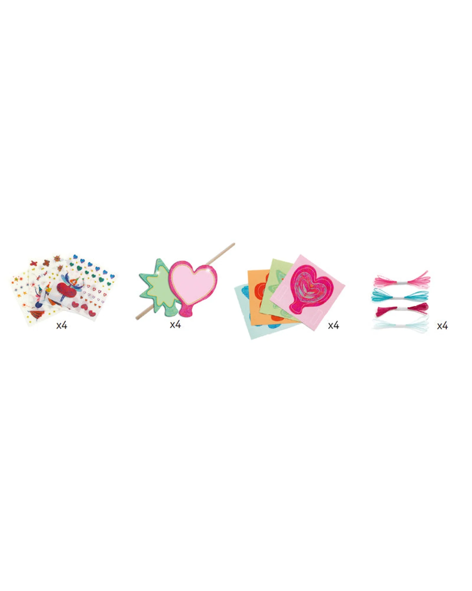 Djeco Do It Yourself Little Fairy Wands - Image 4