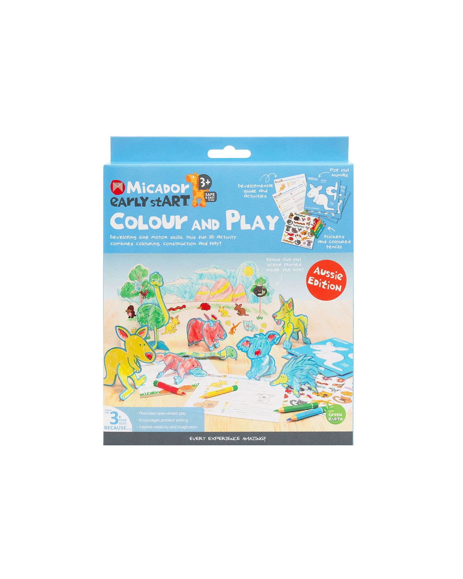 early stART Colour and Play Aussie Edition