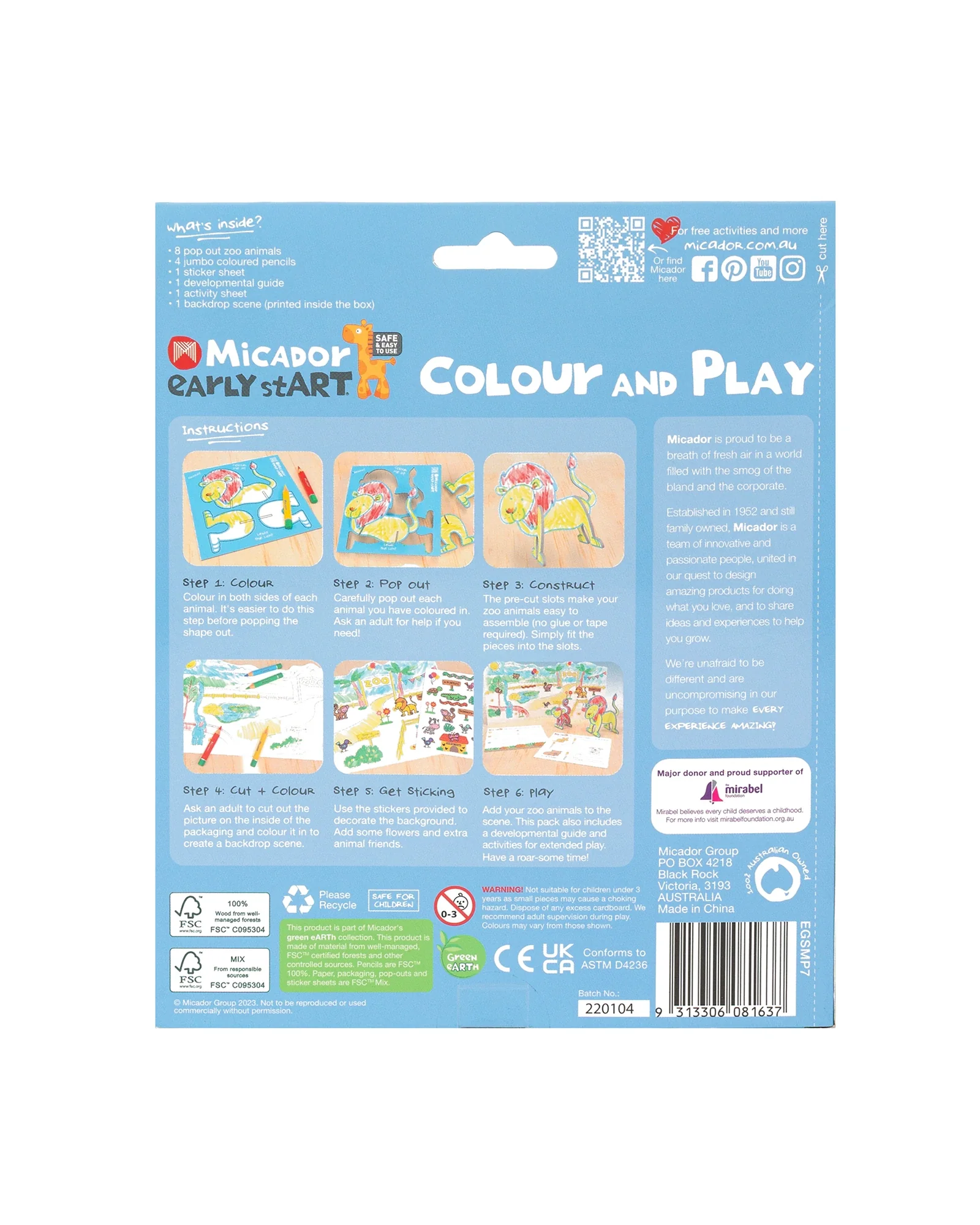 early stART Colour and Play Zoo Edition - Image 4