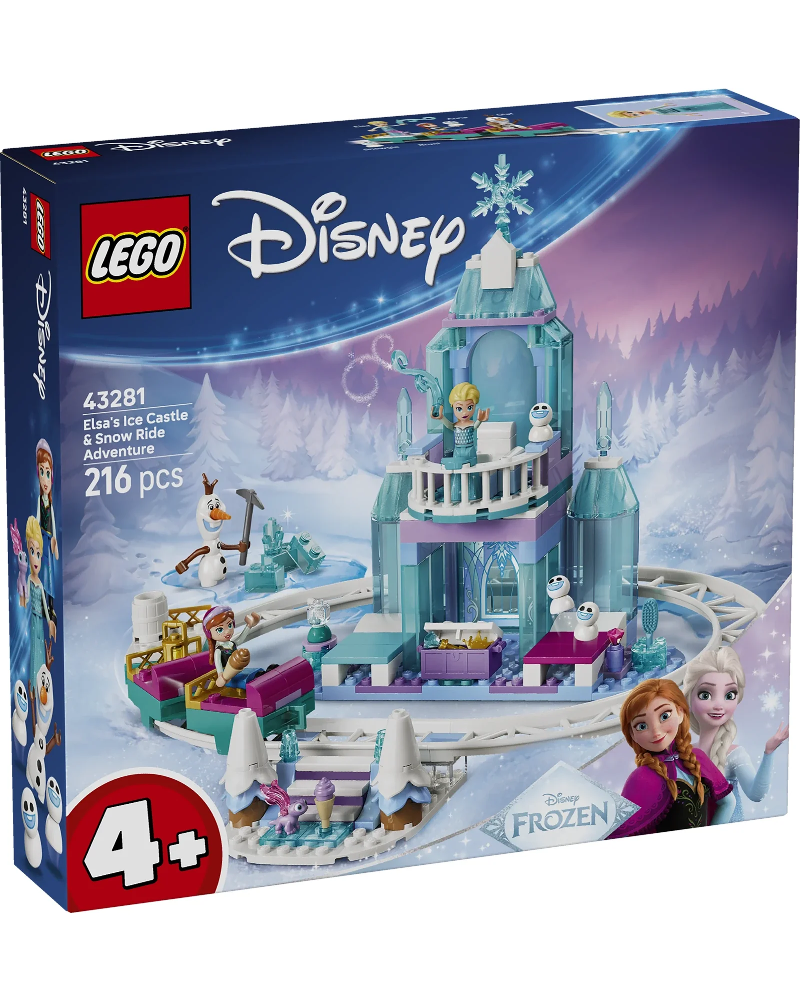 43281 Elsa's Ice Castle & Snow Ride Adventure