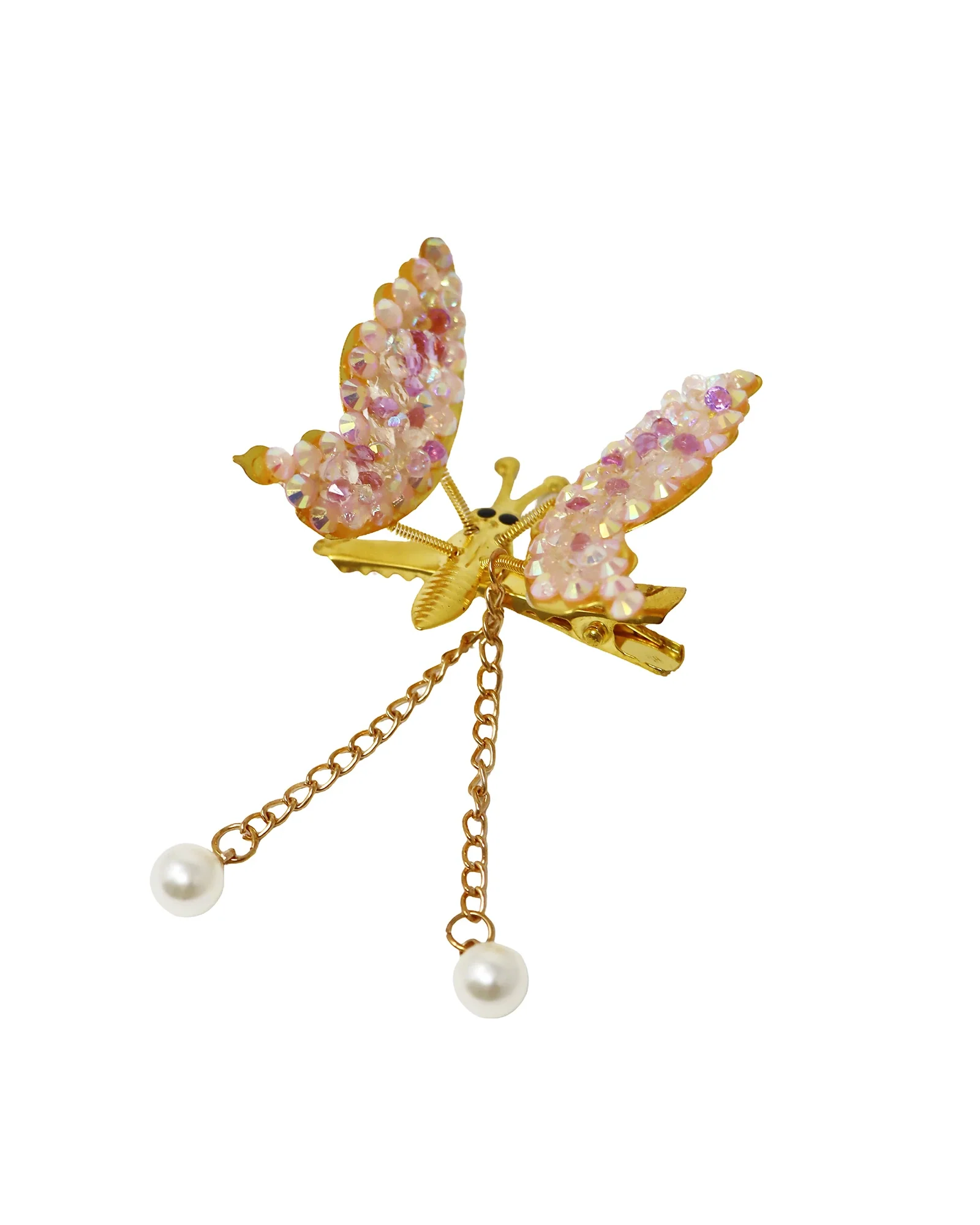 Embellished flutter Fly Hair Clip - Image 2