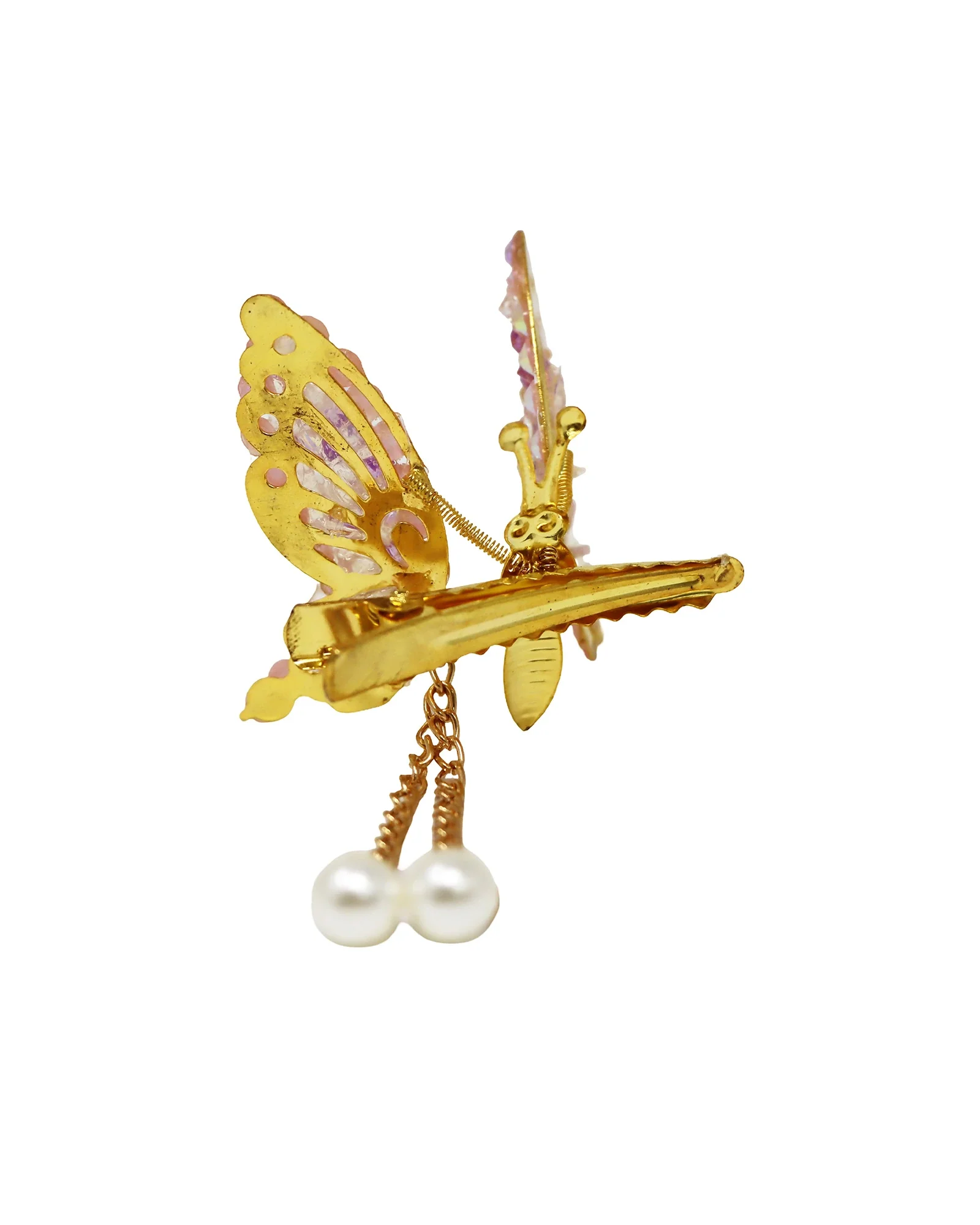 Embellished flutter Fly Hair Clip - Image 3