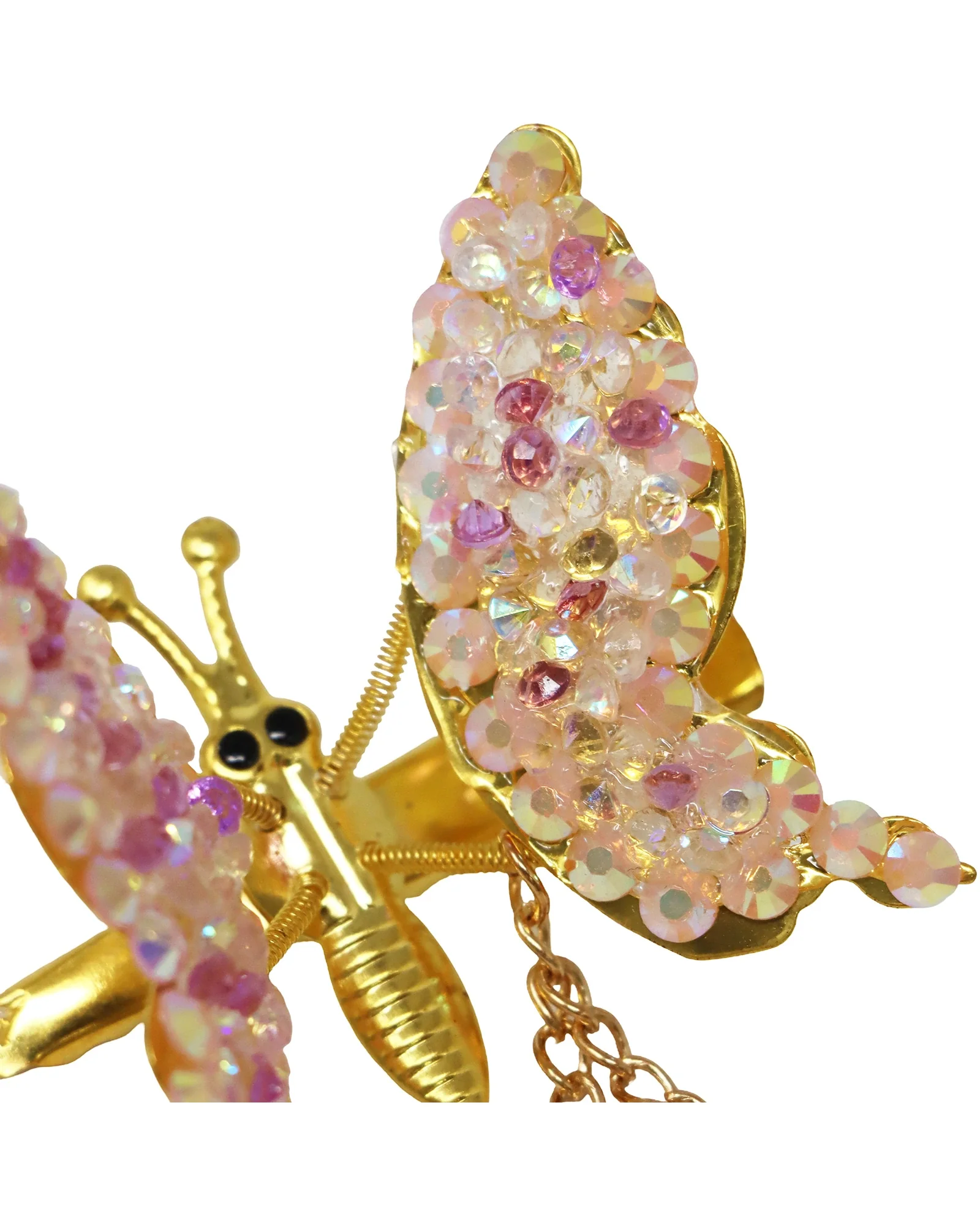 Embellished flutter Fly Hair Clip - Image 4