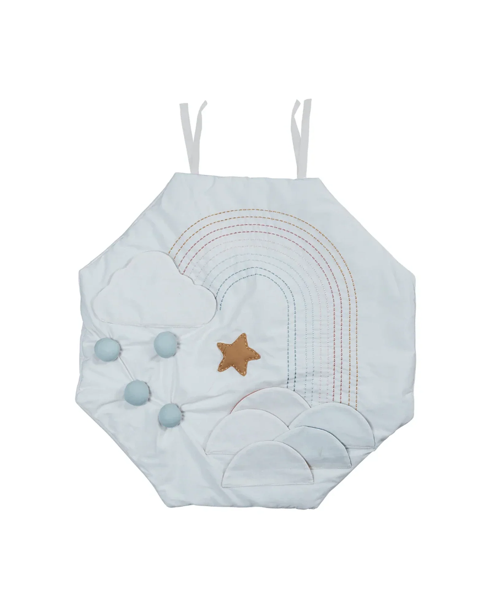 Fabelab - Activity Blanket - Travel Size - Rainbow, 50 cm