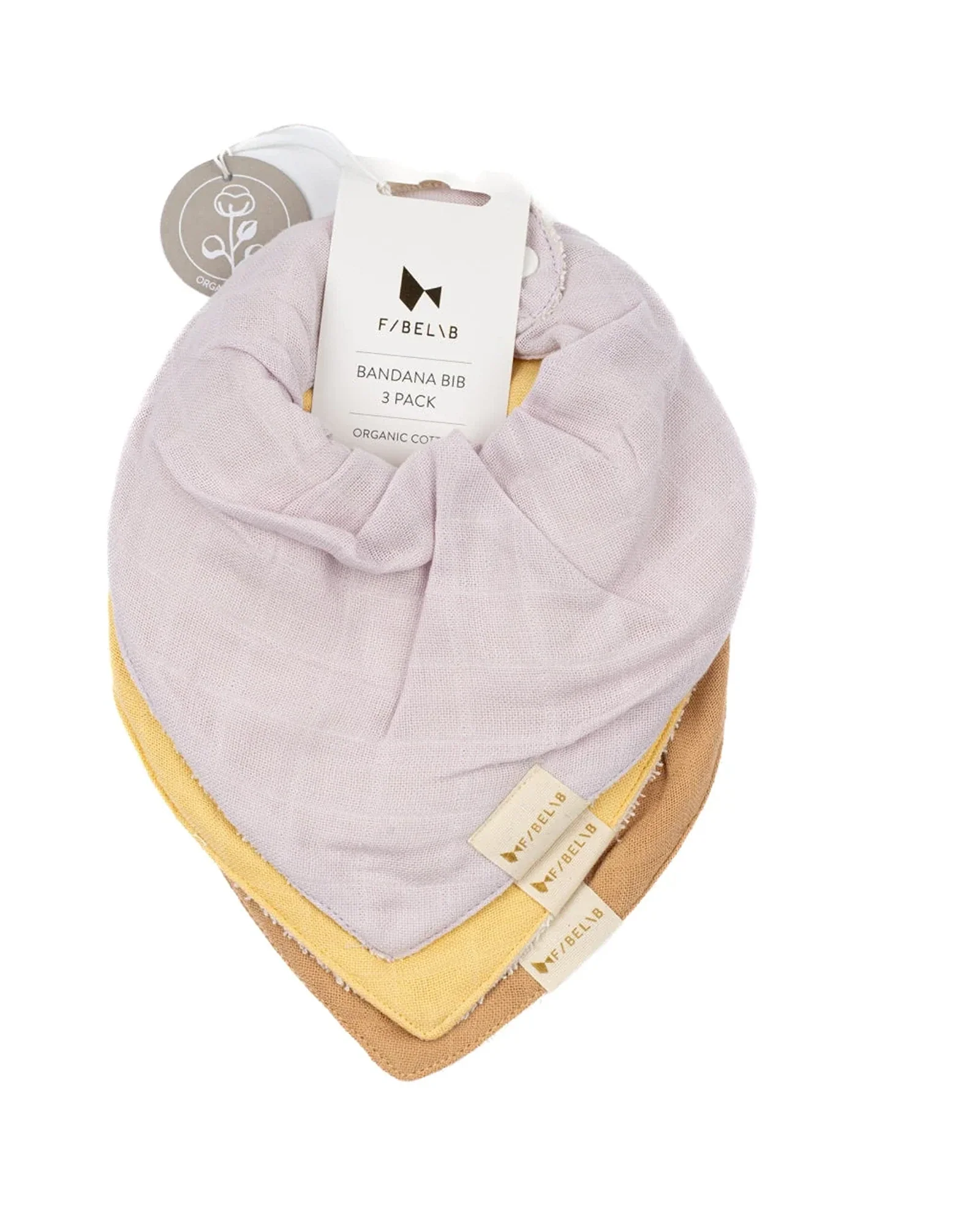 Fabelab - Bandana Bib - Star Dust - 3 pack - Image 2