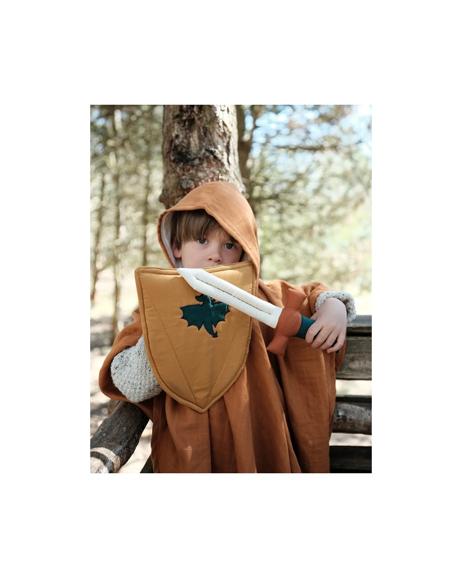 Fabelab - Dress Up - Shield & Sword, Dragon - Image 2