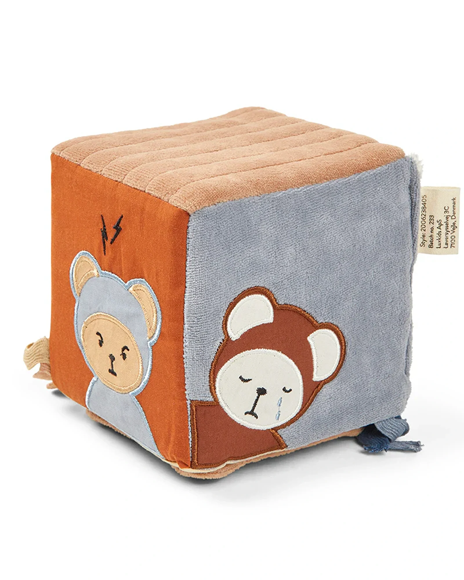 Fabelab Fabric Cube - Bob has feelings
