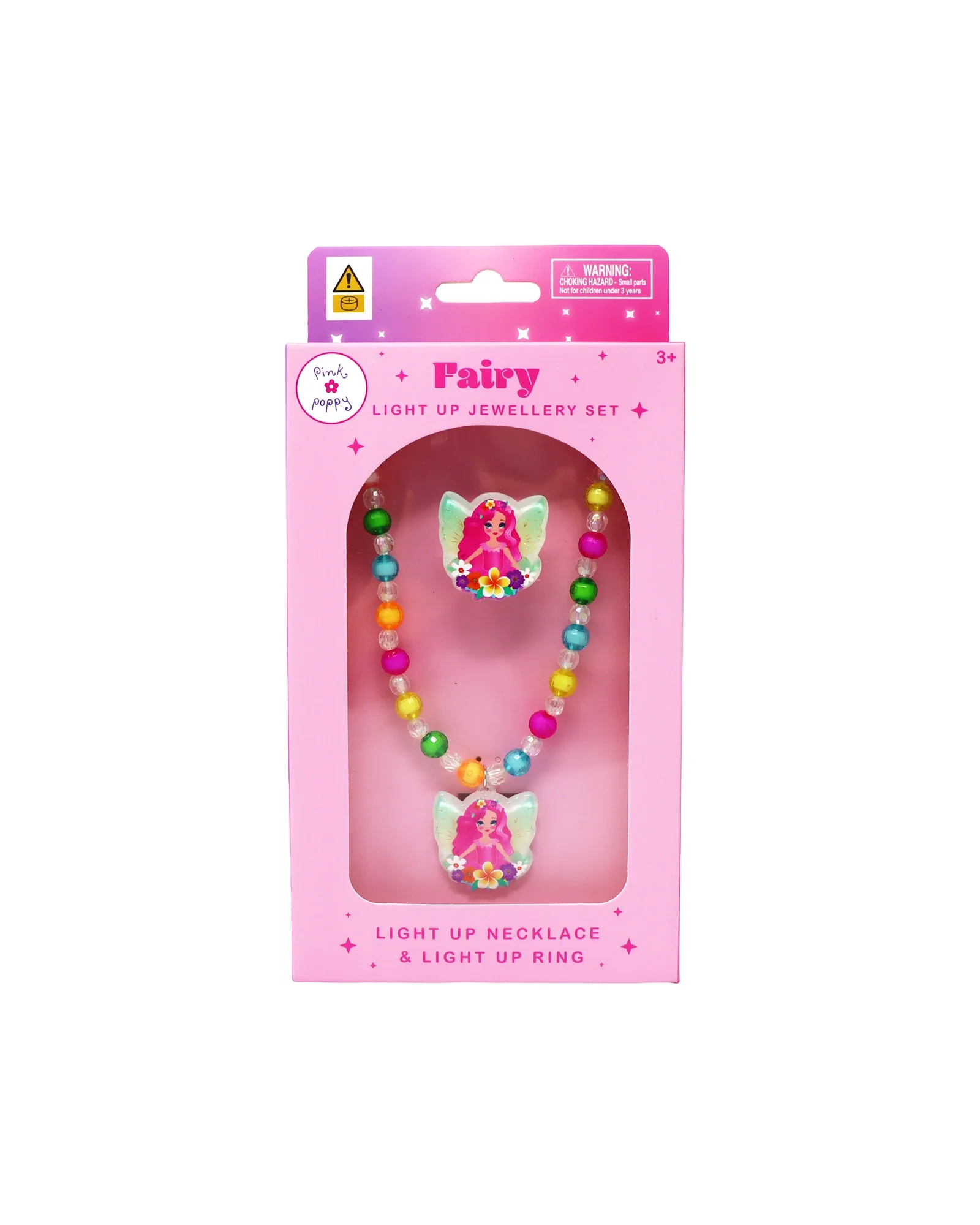Fairy Magic Light Up Necklace & Ring Set