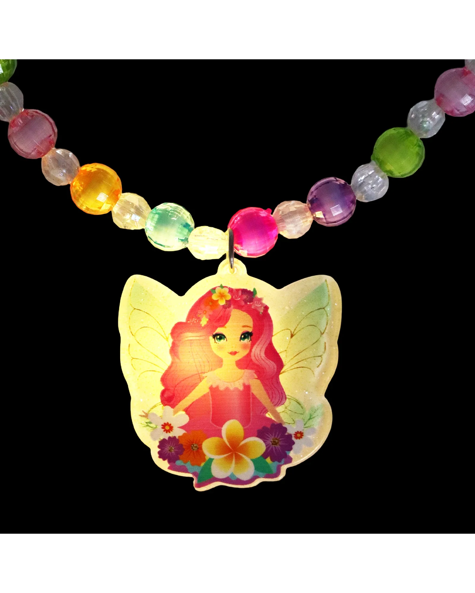 Fairy Magic Light Up Necklace & Ring Set - Image 8