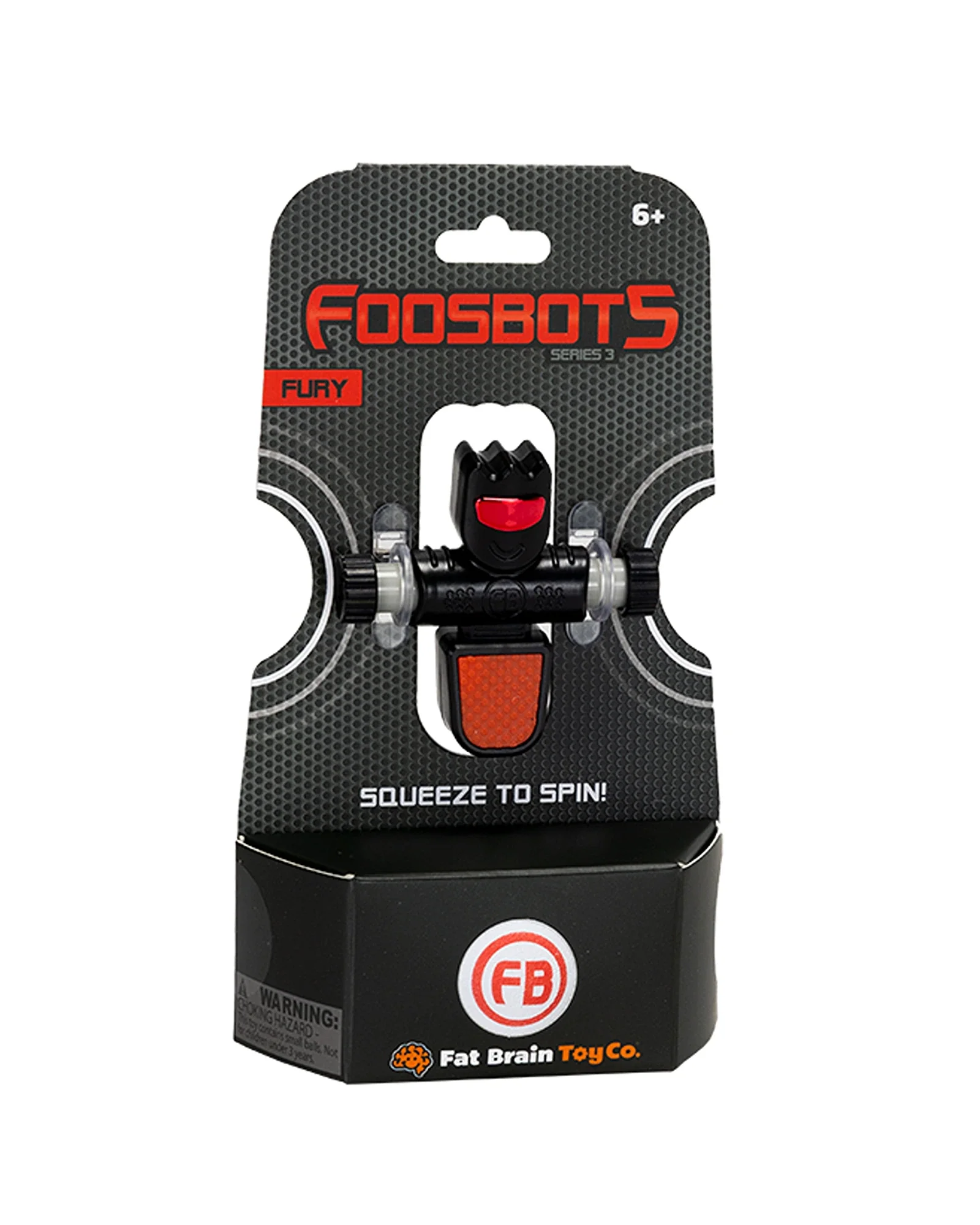 Fat Brain Toys Foosbots Series 3 - Fury (black) - Image 2