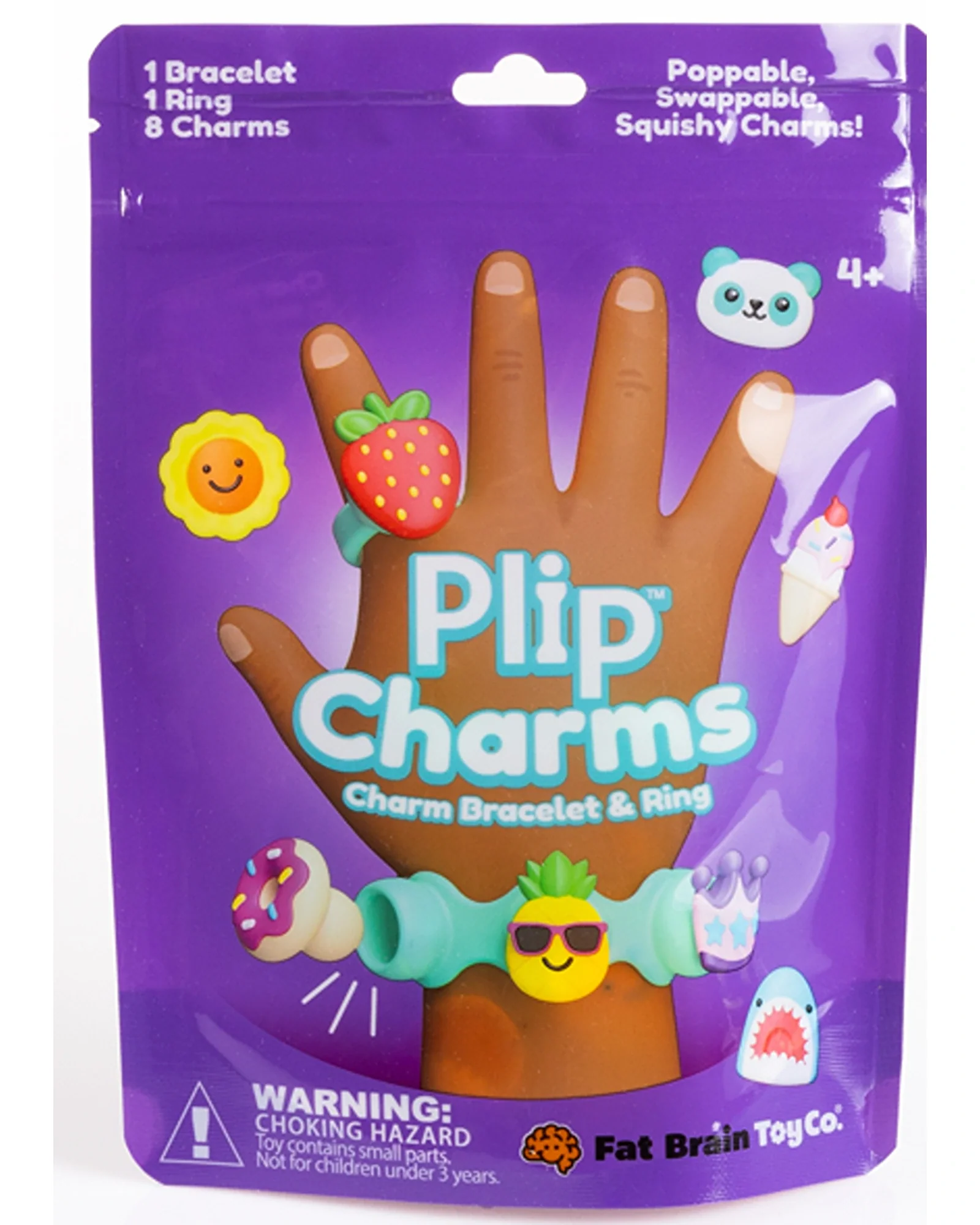 Fat Brain Toys Plip Charms Purple