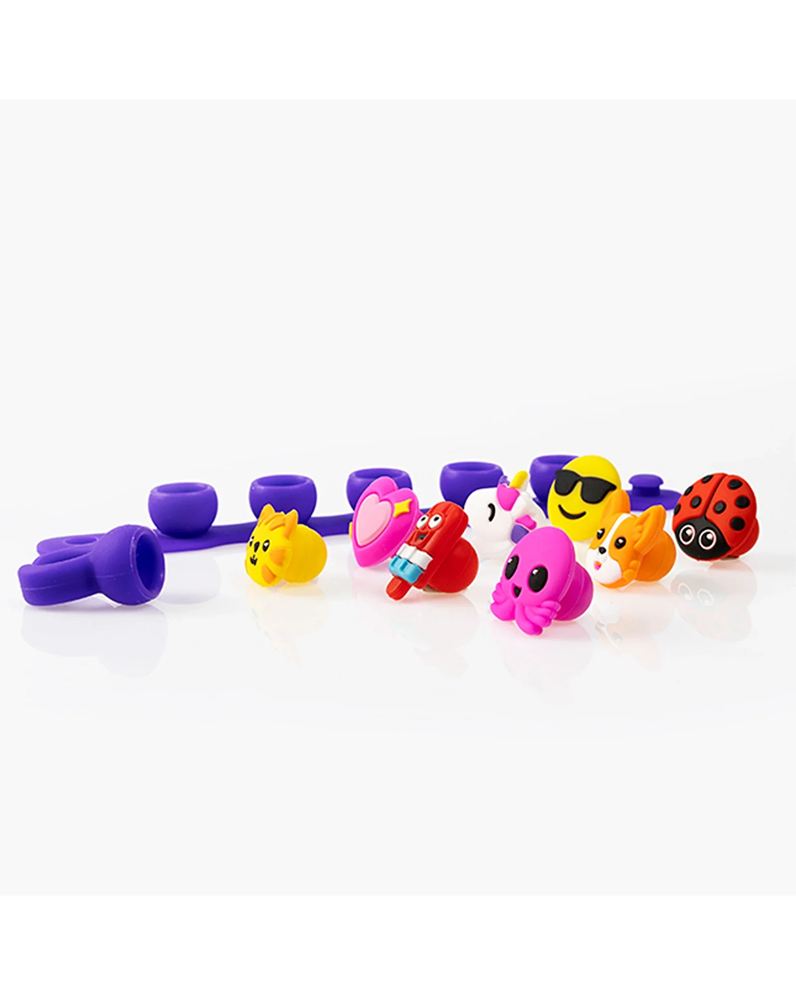 Fat Brain Toys Plip Charms Purple - Image 3