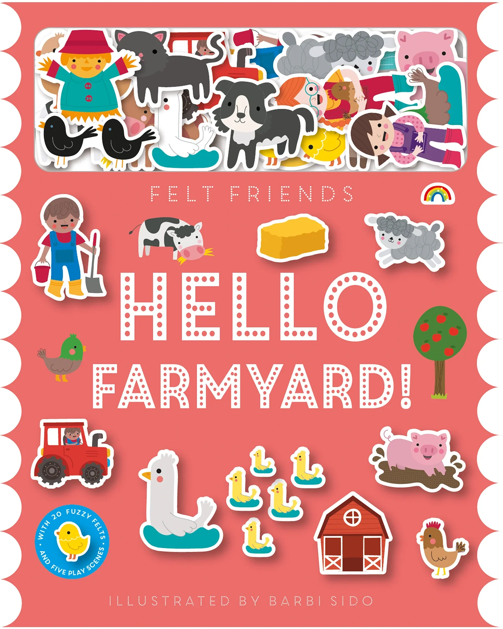Felt Friends Hello Farm Book