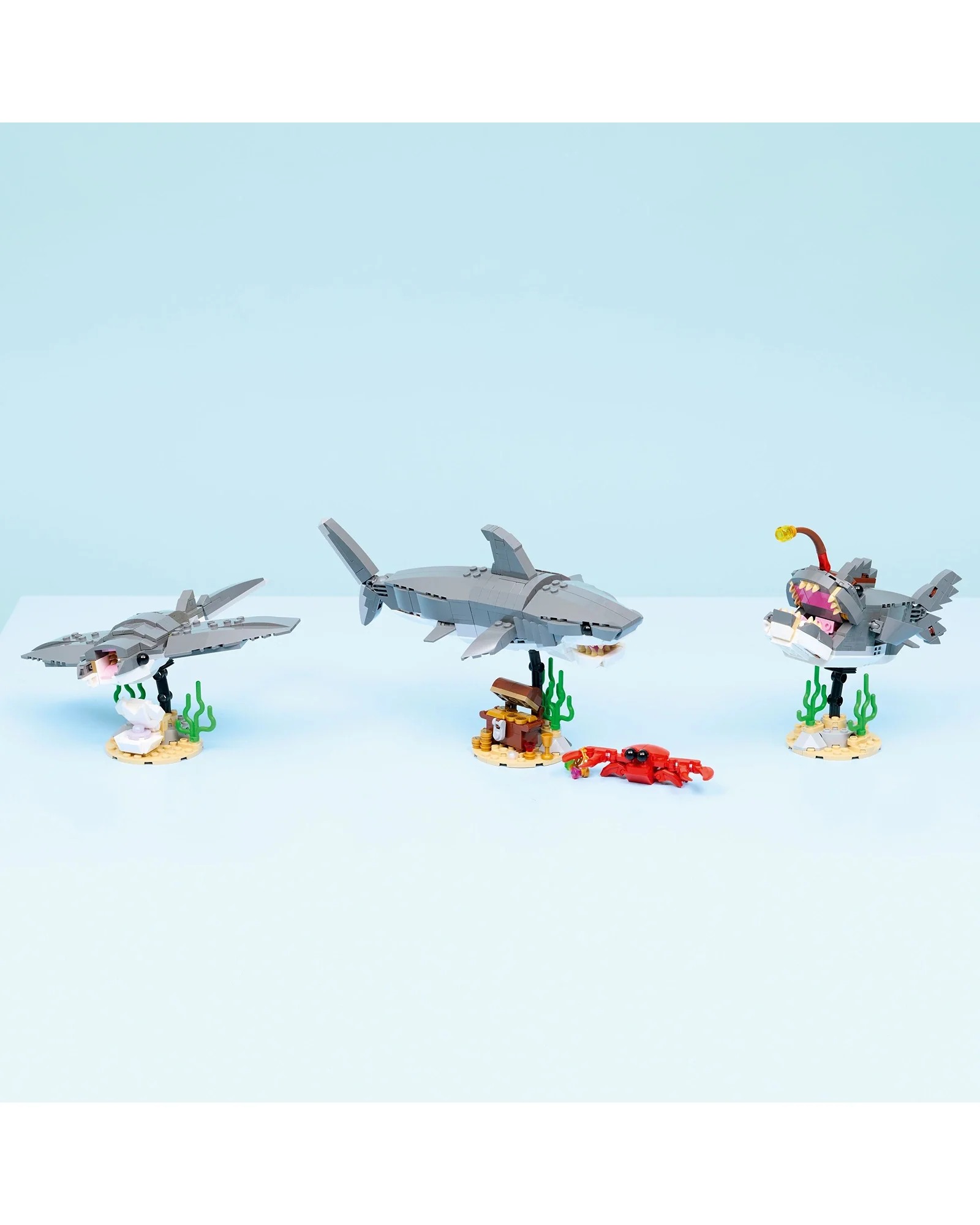 31381 Fierce Shark with a Treasure Chest - Image 4
