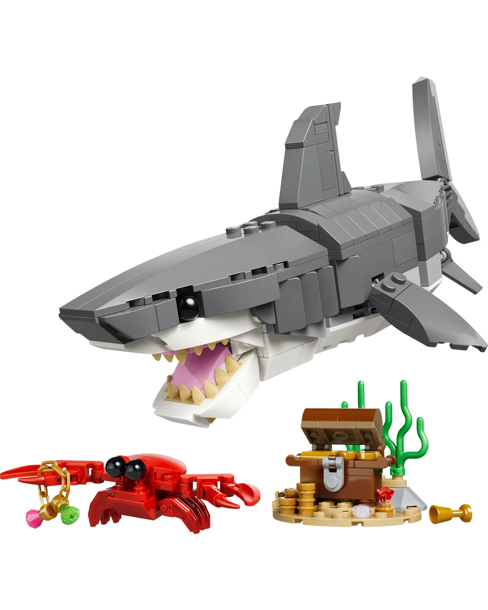 31381 Fierce Shark with a Treasure Chest - Image 5