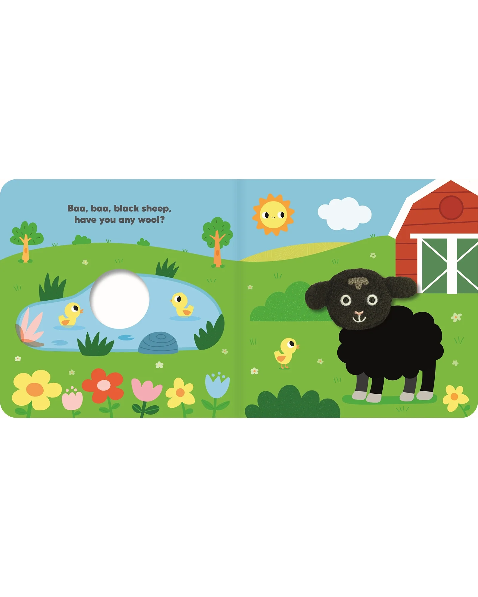 Finger Puppet Book Baa Baa Black Sheep - Image 3
