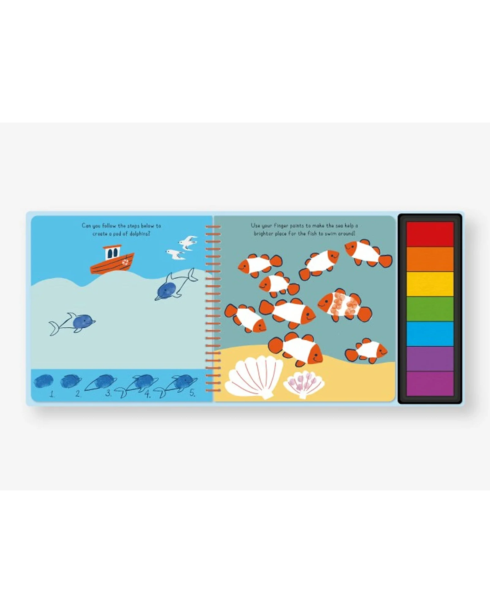 Fingerprint Fun - Ocean - Image 2