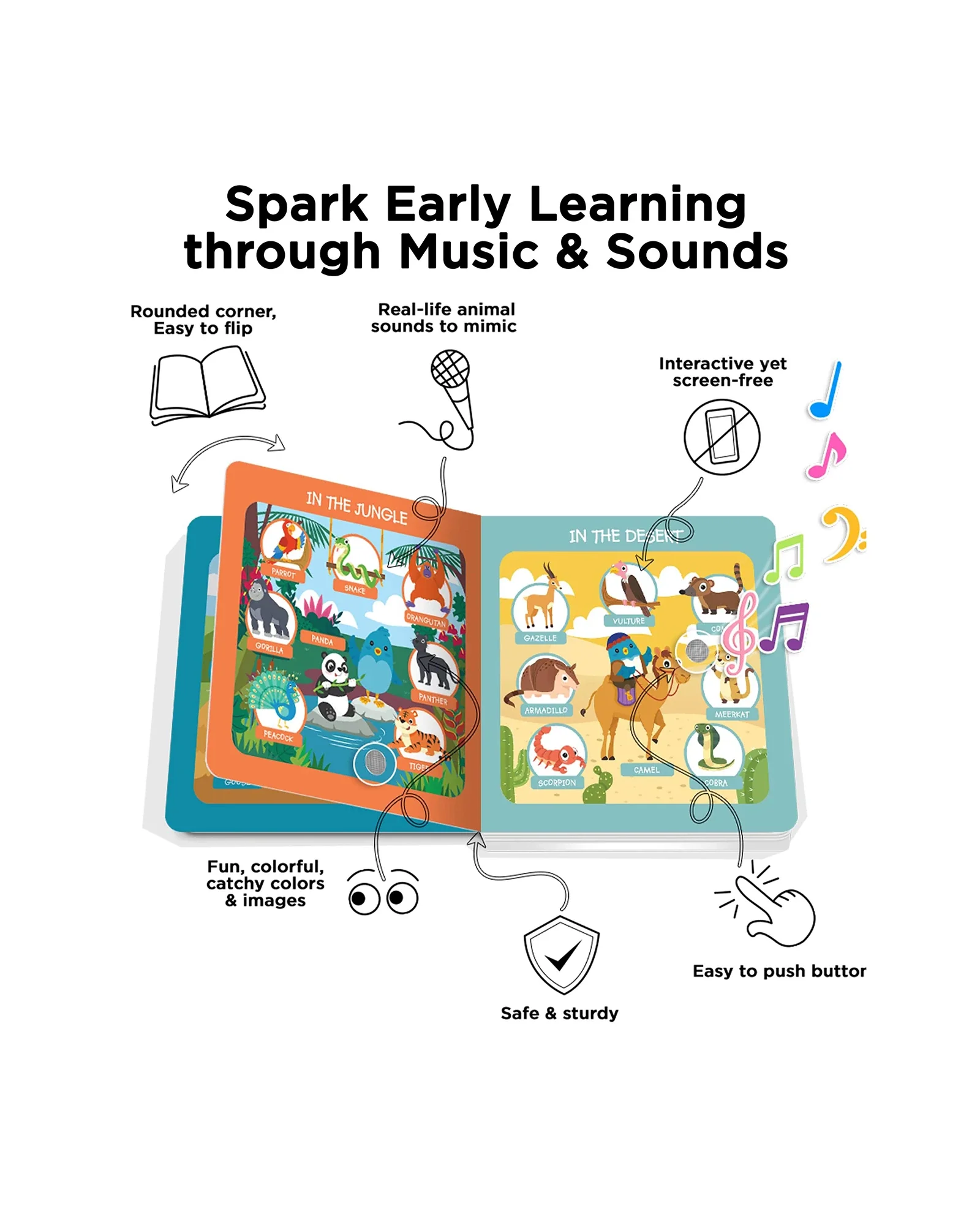 First 100 Animals Board Book - Image 4