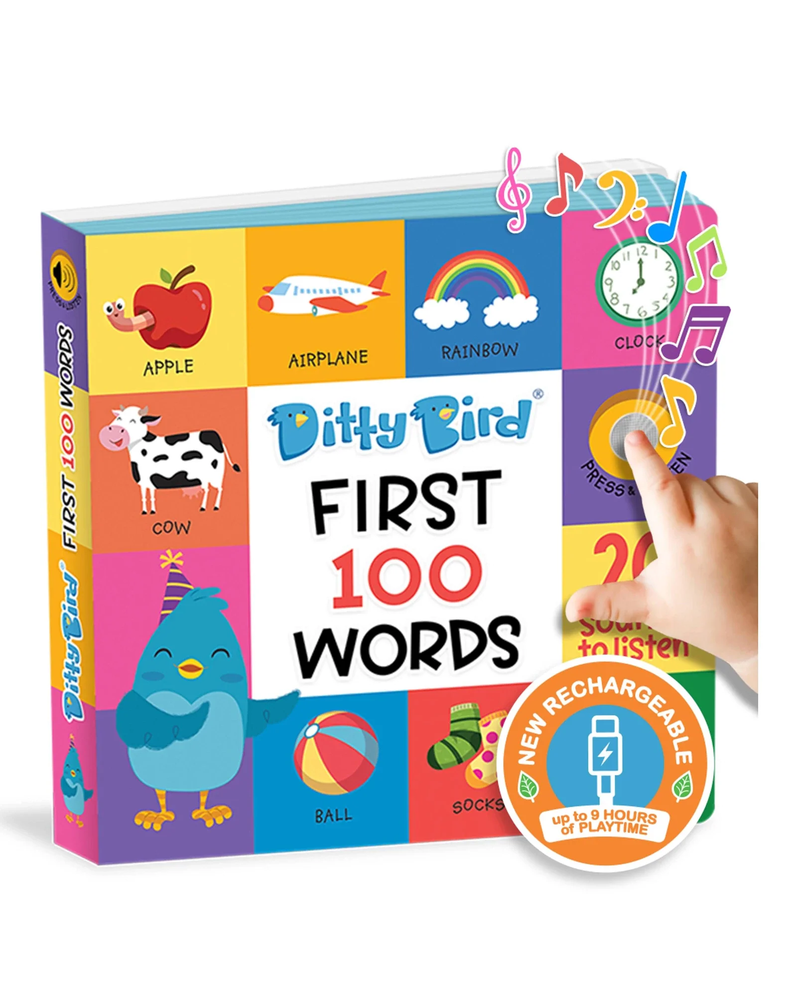 First 100 Words Board Book