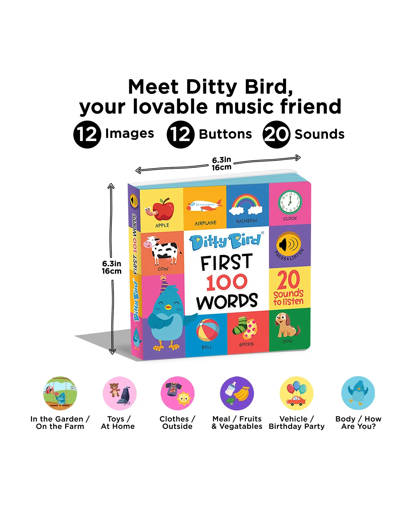 First 100 Words Board Book - Image 3
