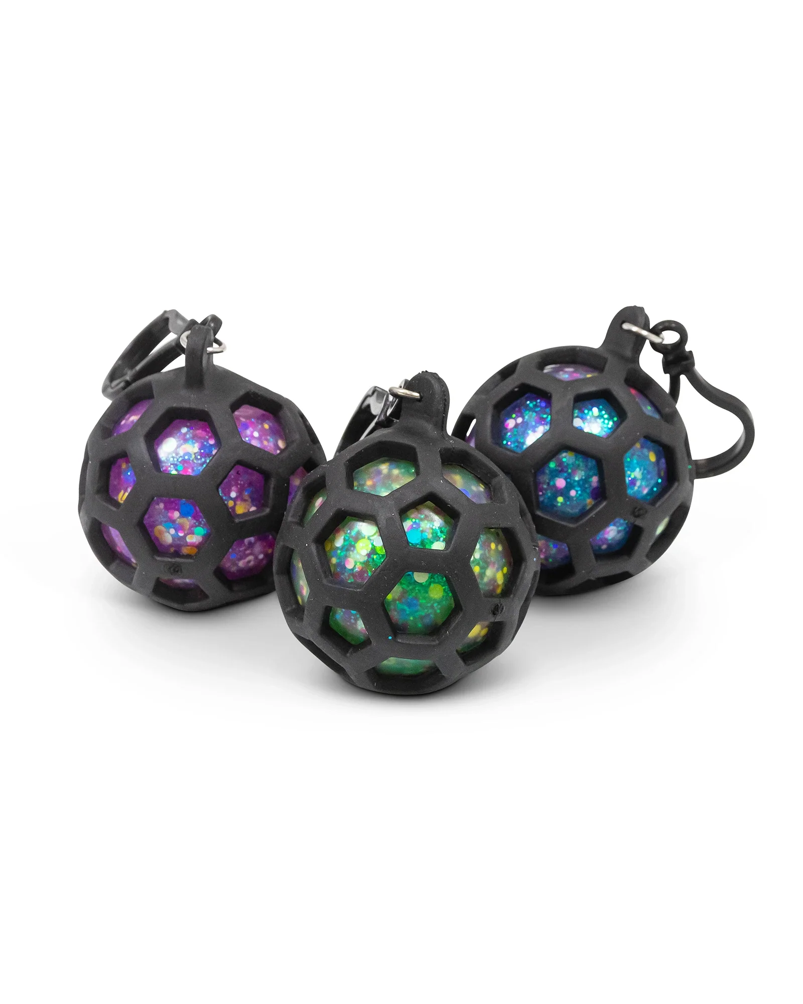 Fusion Squish Ball Keychain - Assorted