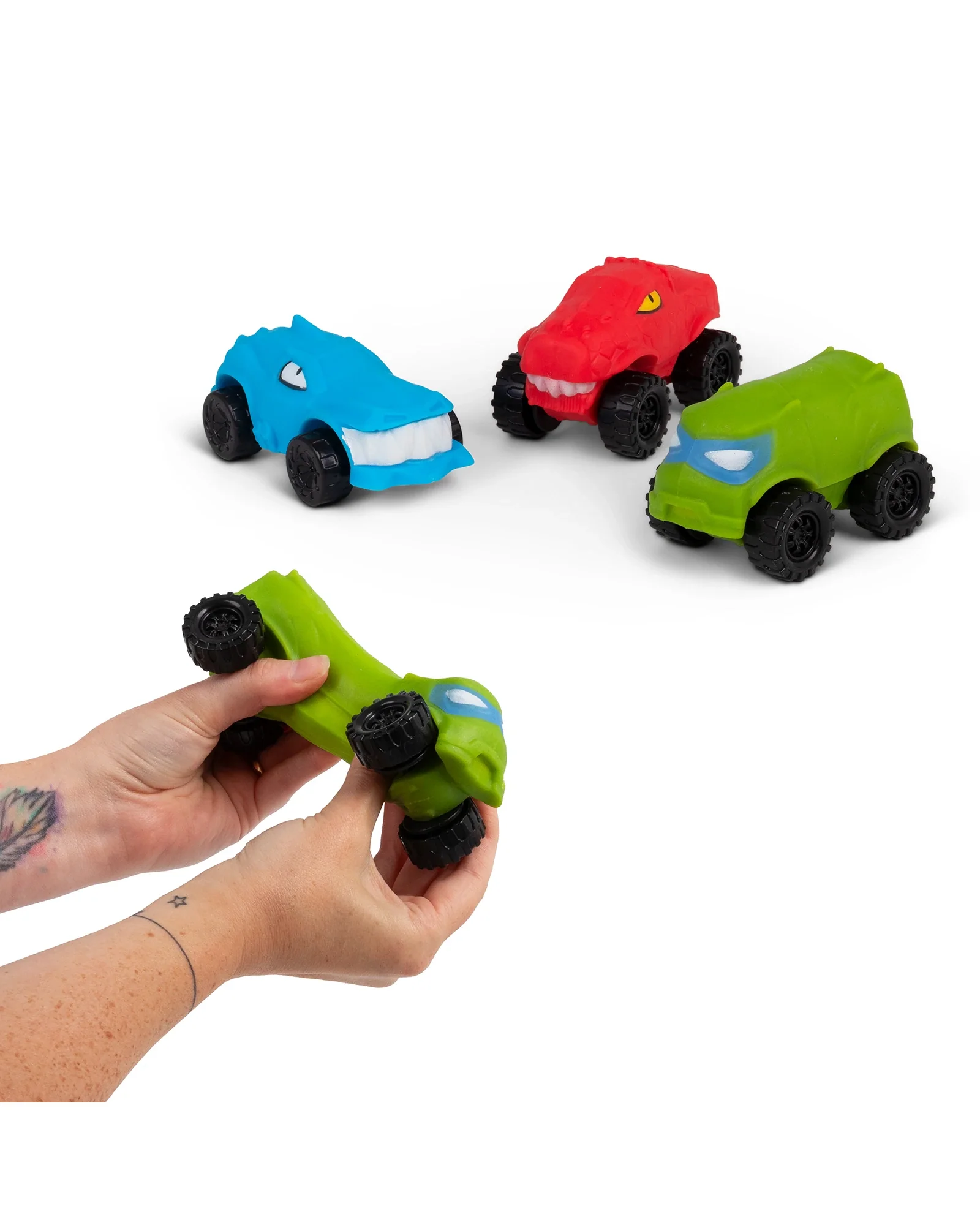 Stretchy Sand Monster Cars - Assorted