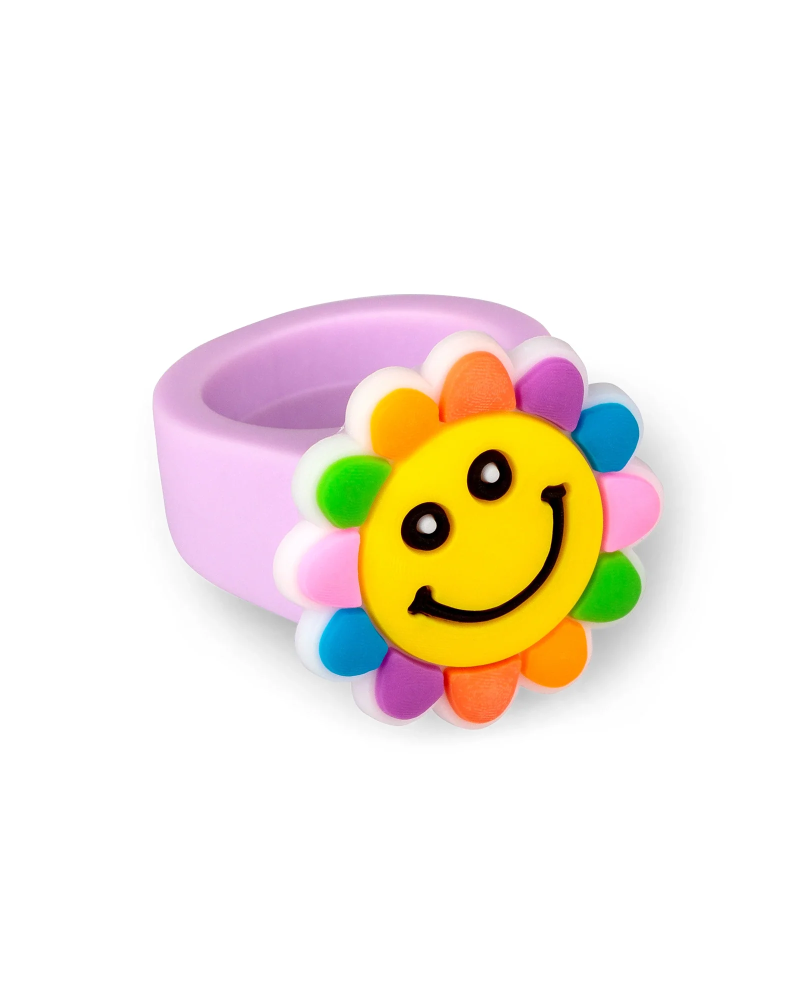 Rainbow Chunky Ring - Assorted - Image 3
