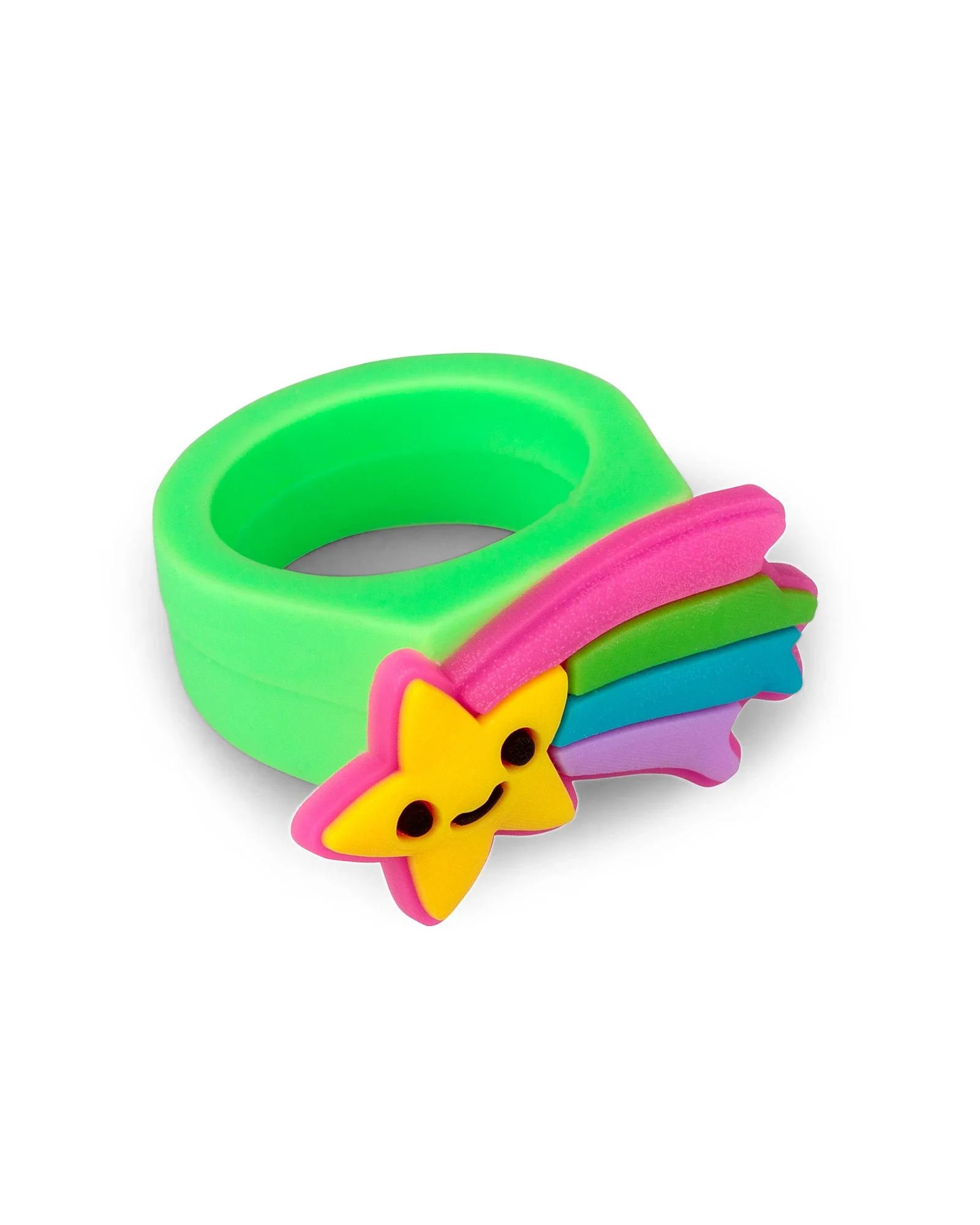 Rainbow Chunky Ring - Assorted - Image 4