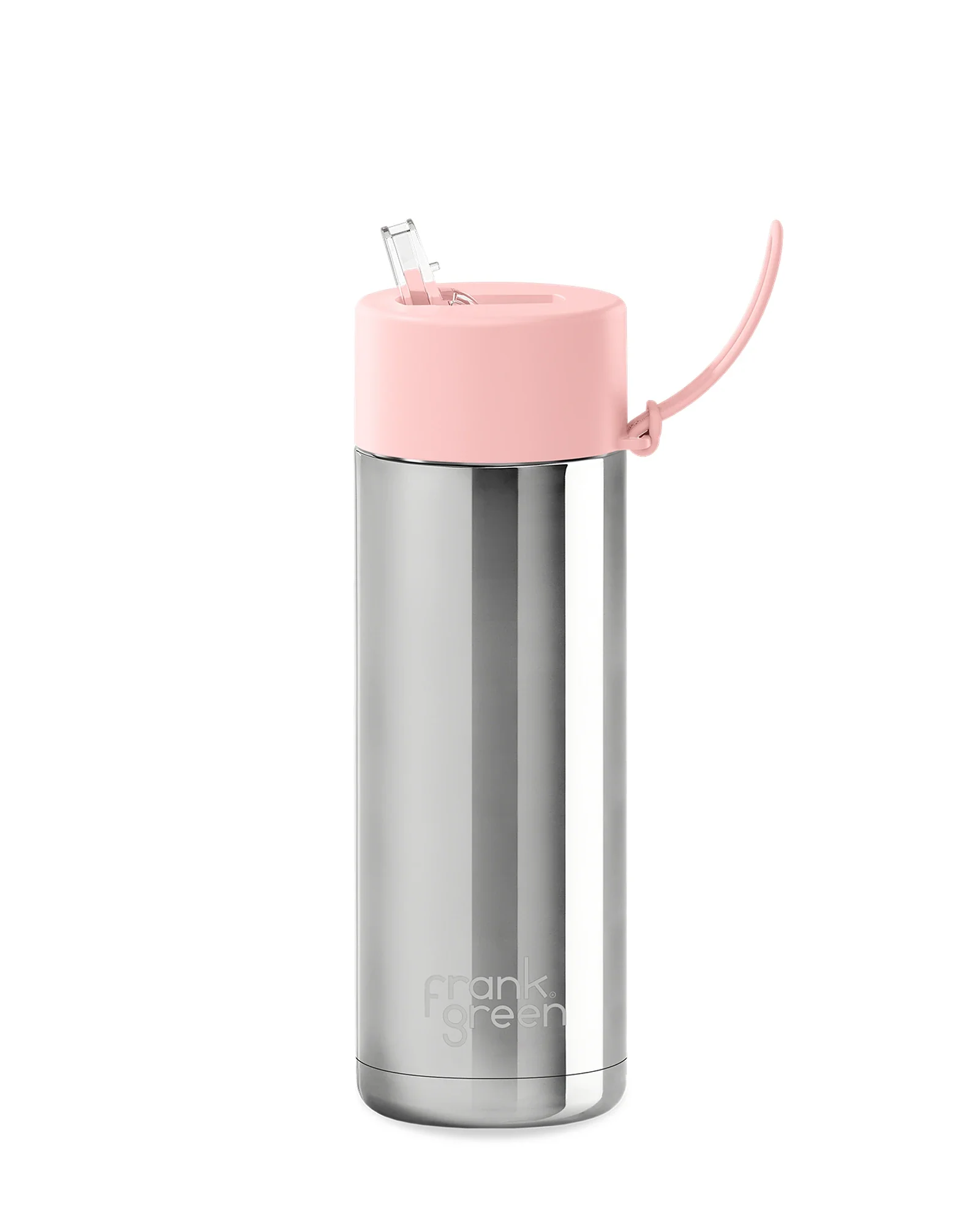 frank green 20oz Chrome Silver With Blushed Lid