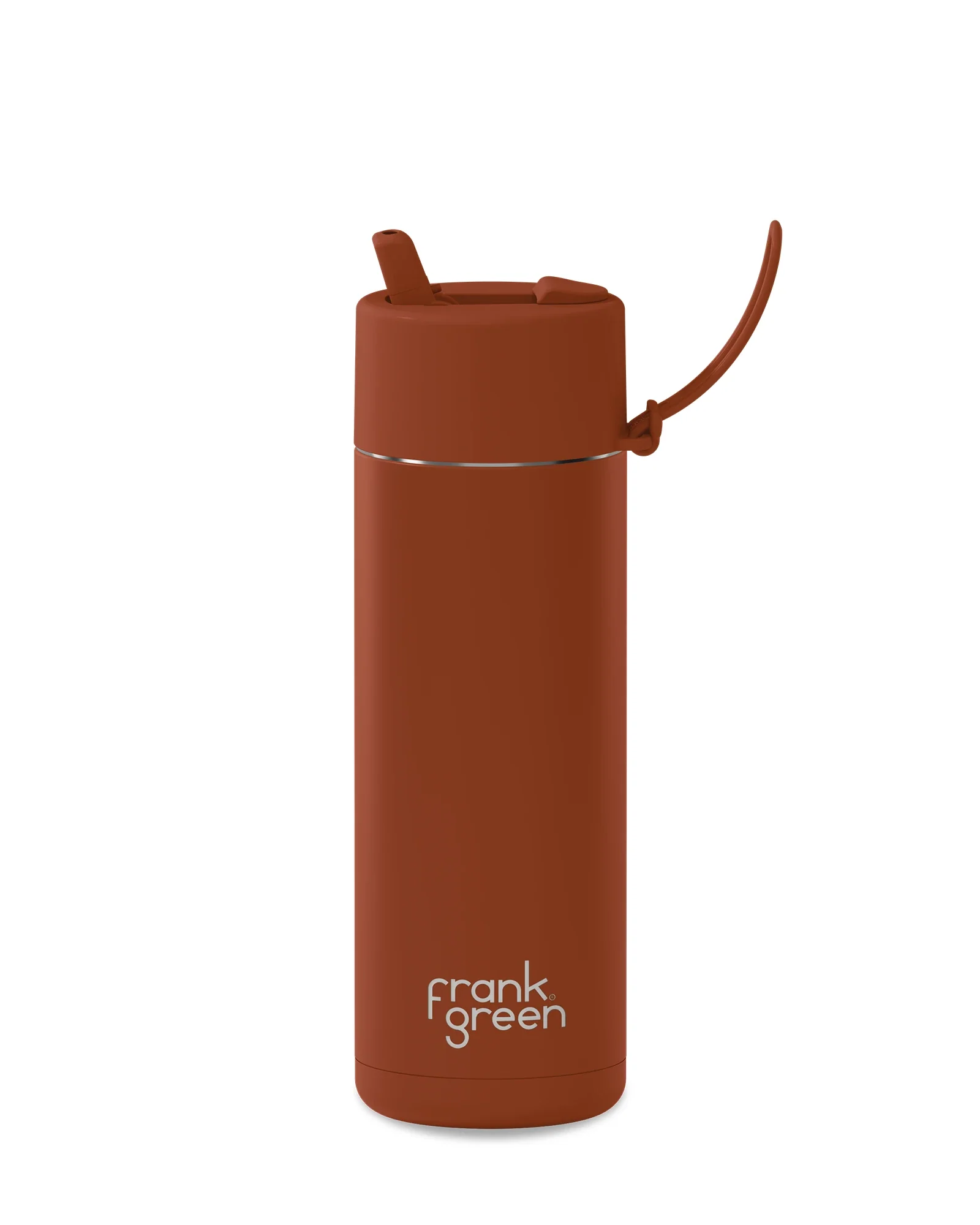 frank green 20oz SSC Bottle Toffee Flip Straw Lid