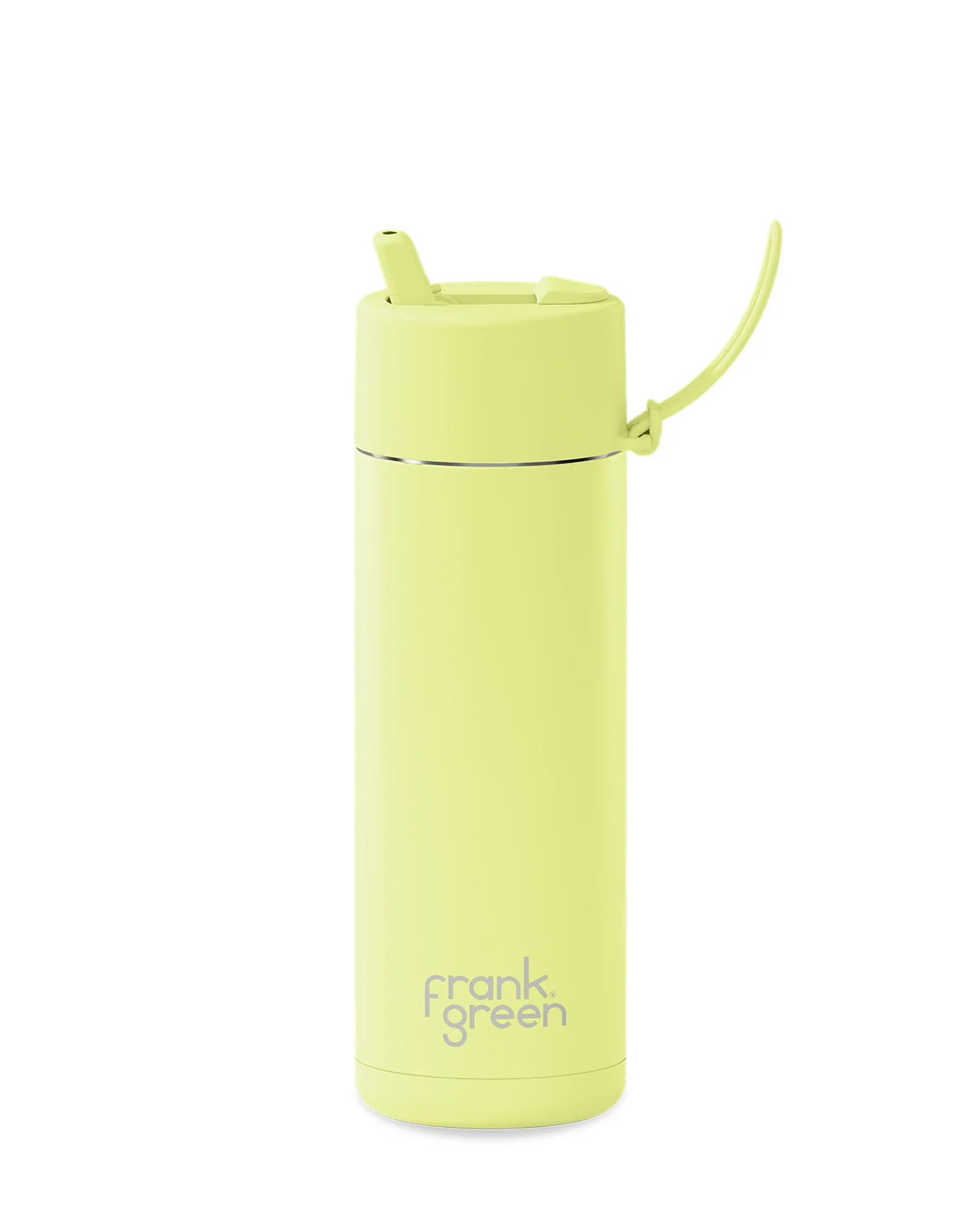 frank green 20oz Stainless Steel Ceramic Reusable Bottle Star Glow with Flip Straw Lid