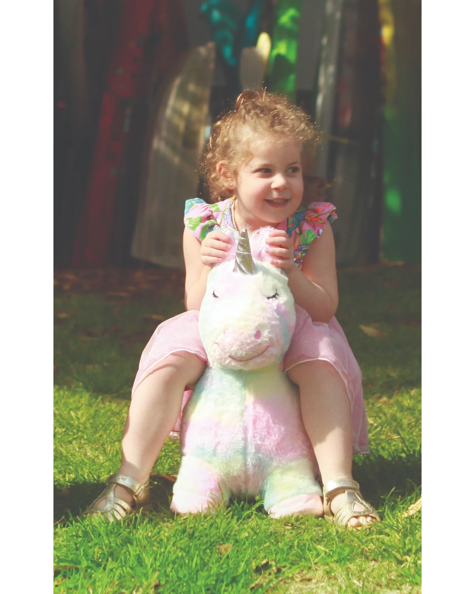 Fluffy Unicorn Hopper