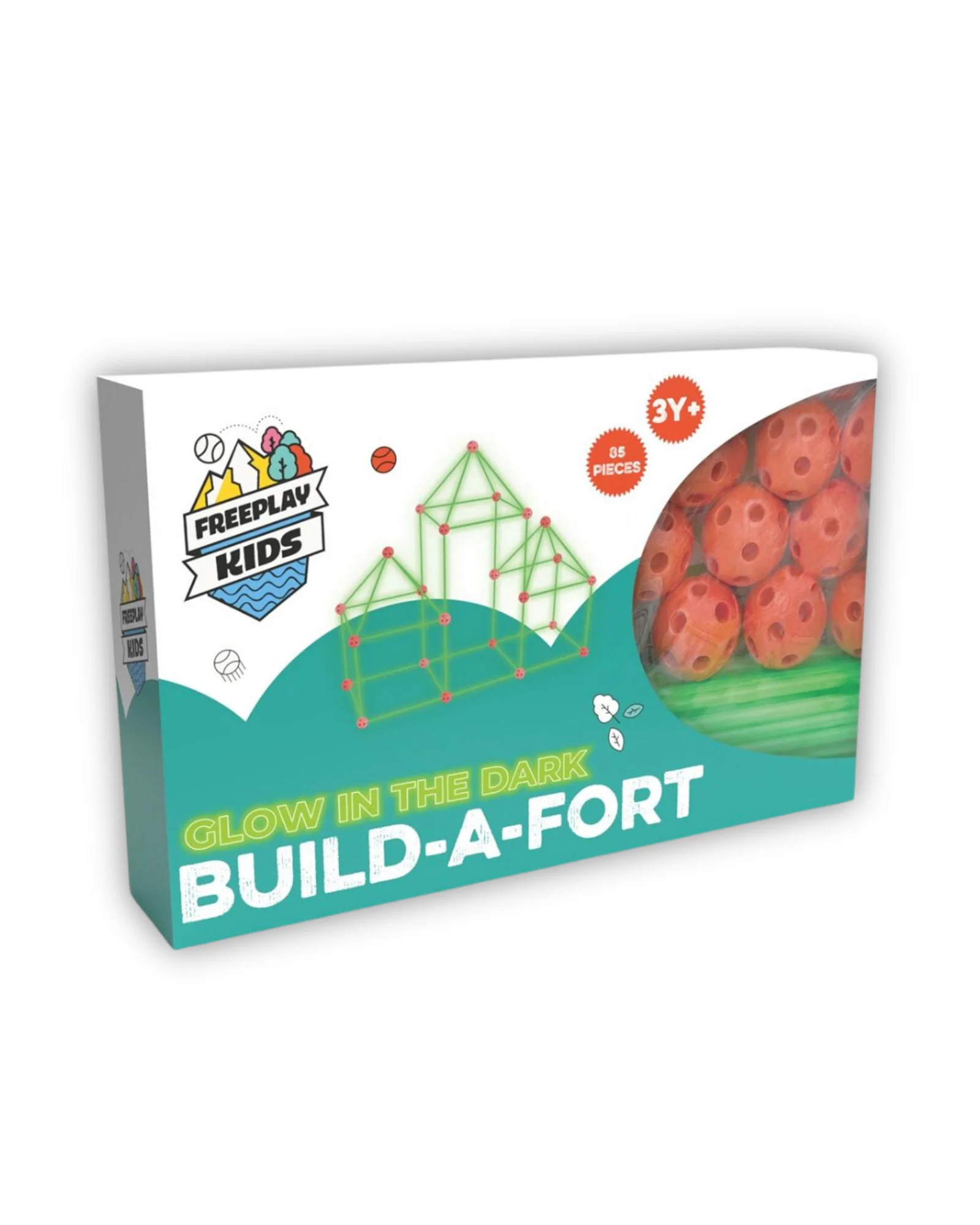 Glow in the Dark Build a Fort
