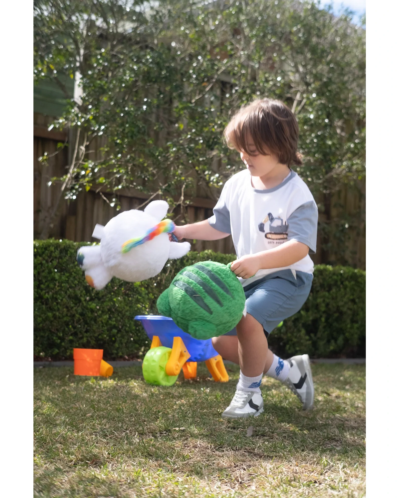 Plush Unicorn Bouncy Ball - Image 3