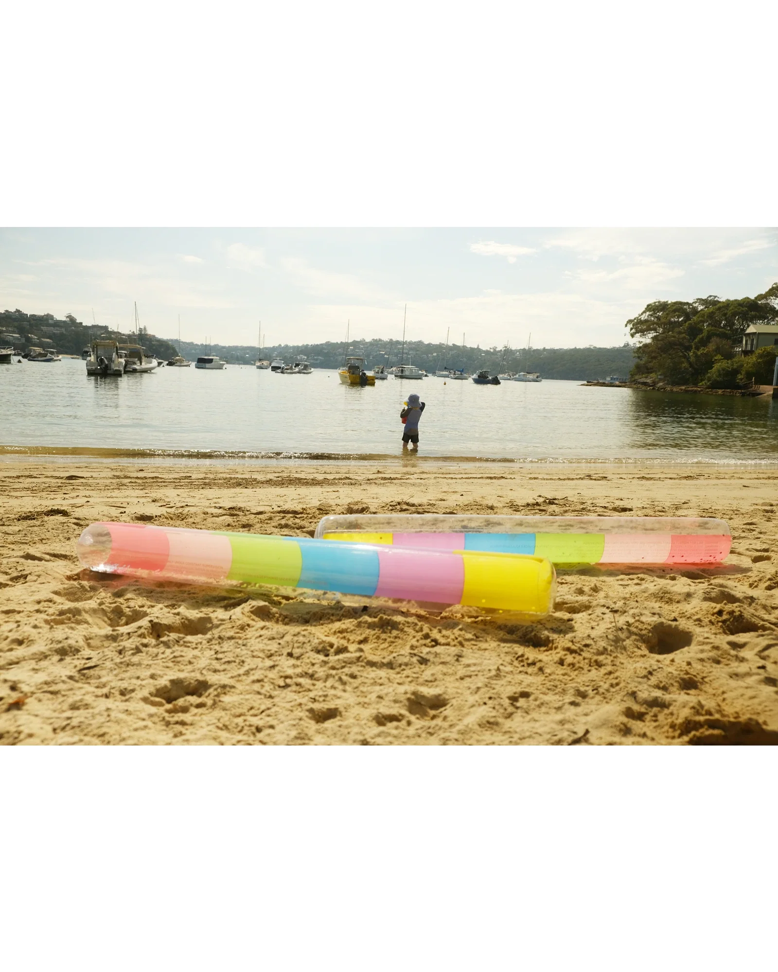 Rainbow Shimmer Pool Noodles- set of 2 - Image 4