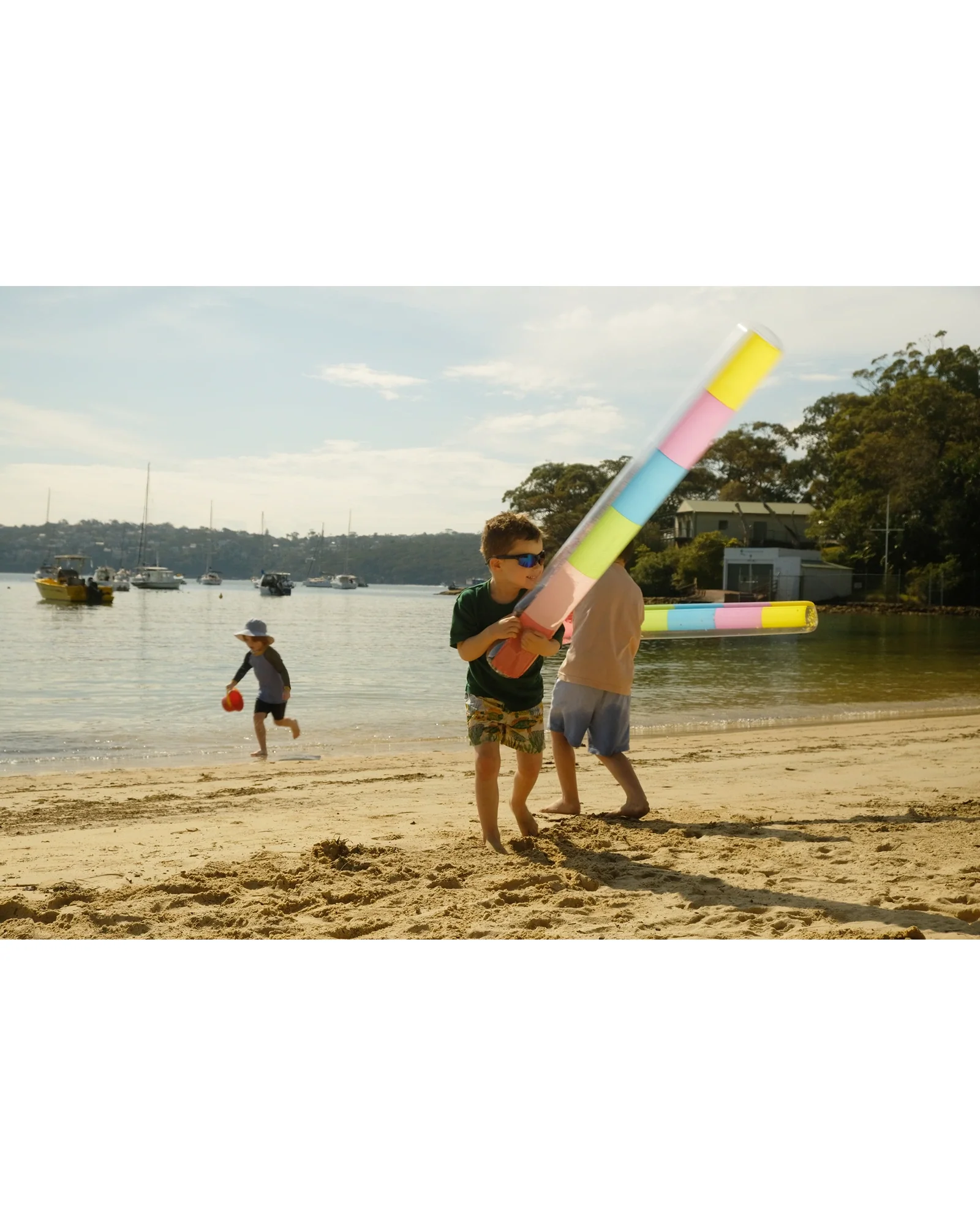Rainbow Shimmer Pool Noodles- set of 2 - Image 5