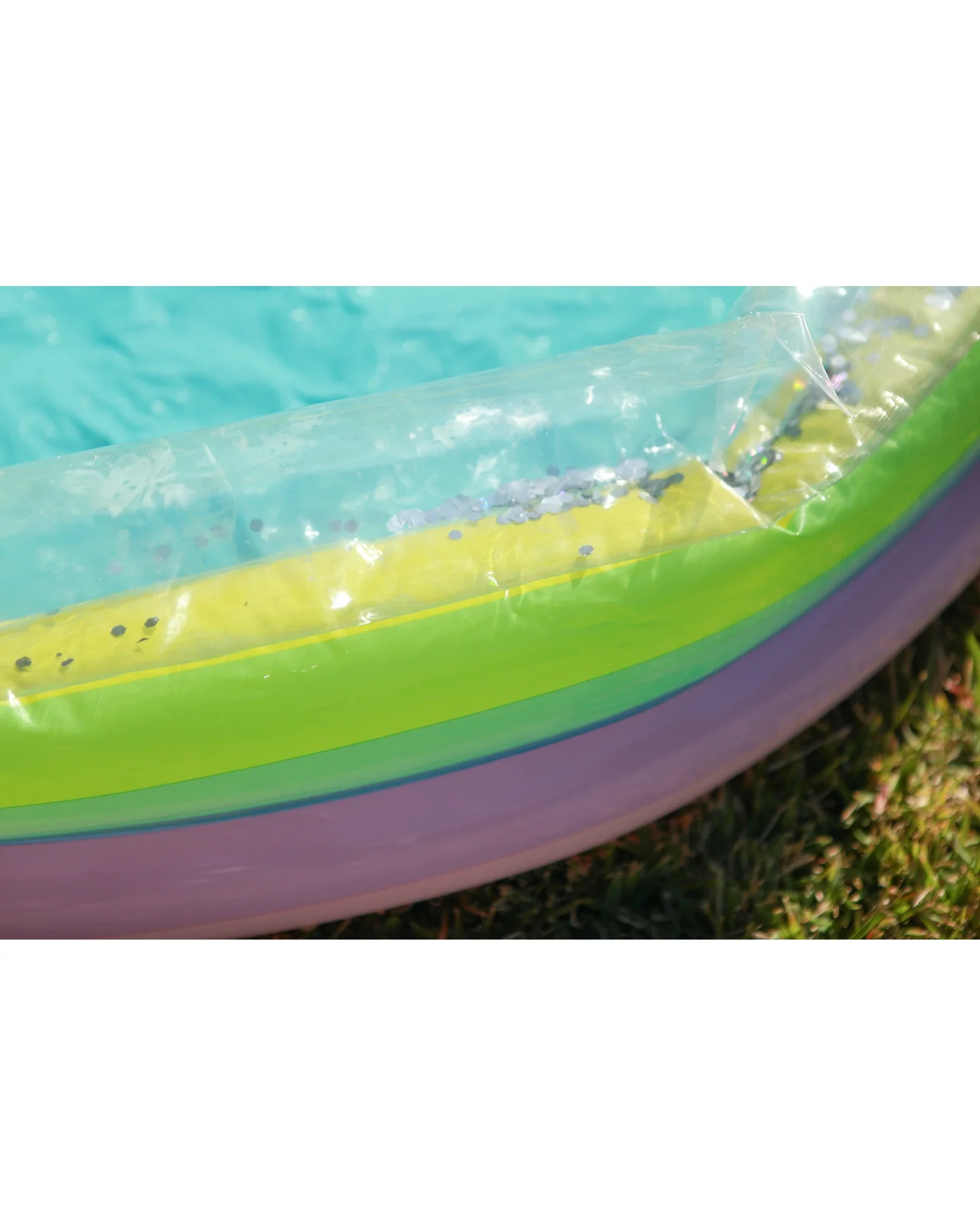 Rainbow Shimmer Ring Pool - Image 2