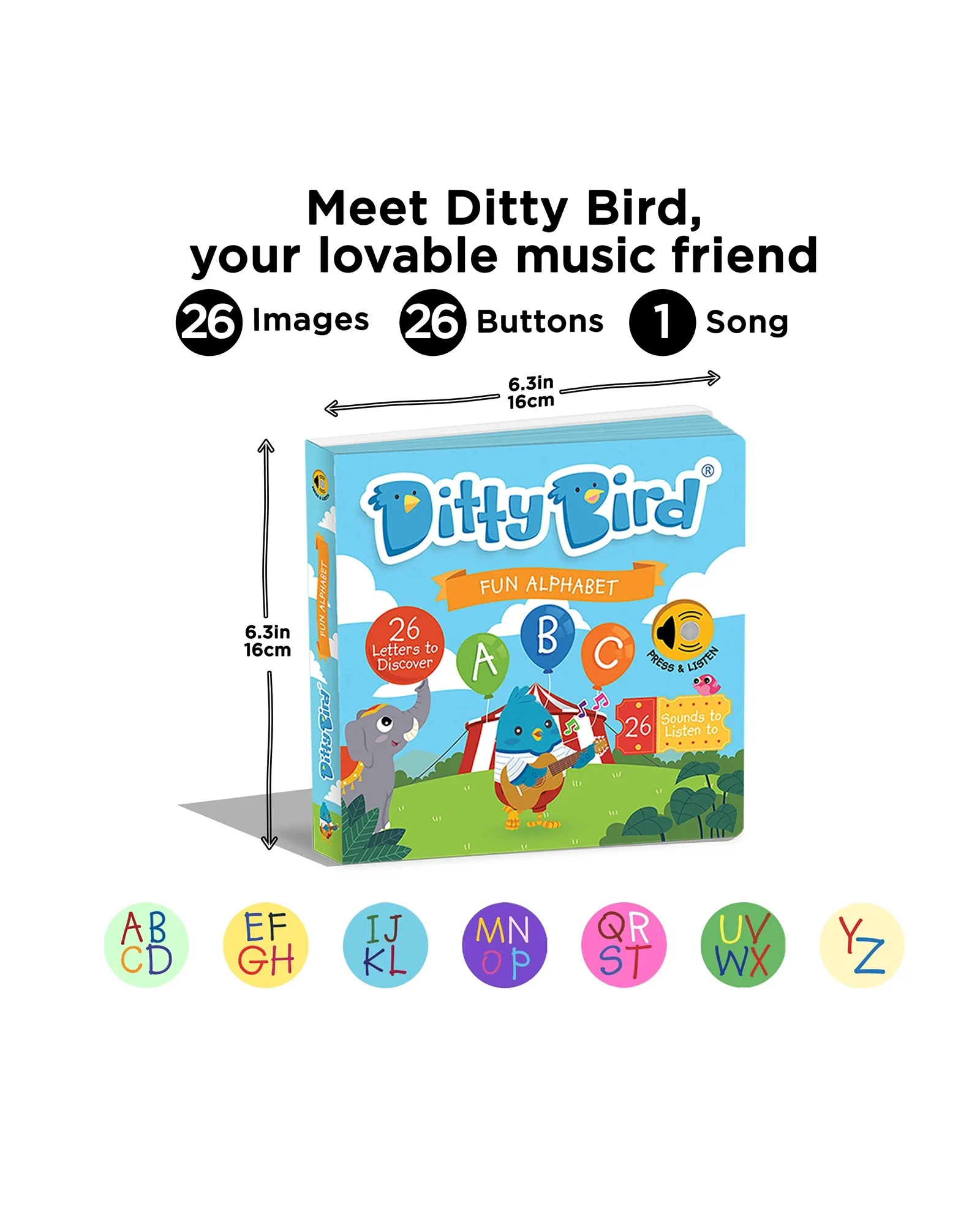 Fun Alphabet Board Book - Image 3