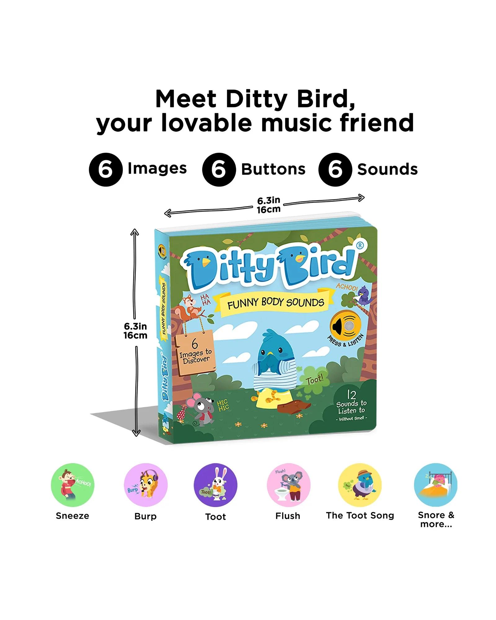 Funny Body Sounds Board Book - Image 3