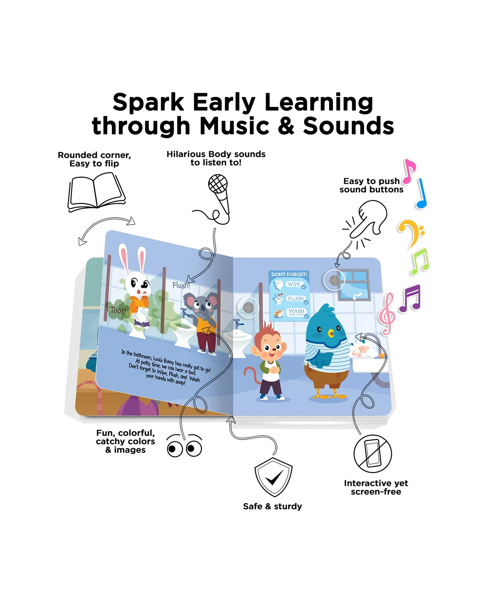 Funny Body Sounds Board Book - Image 4