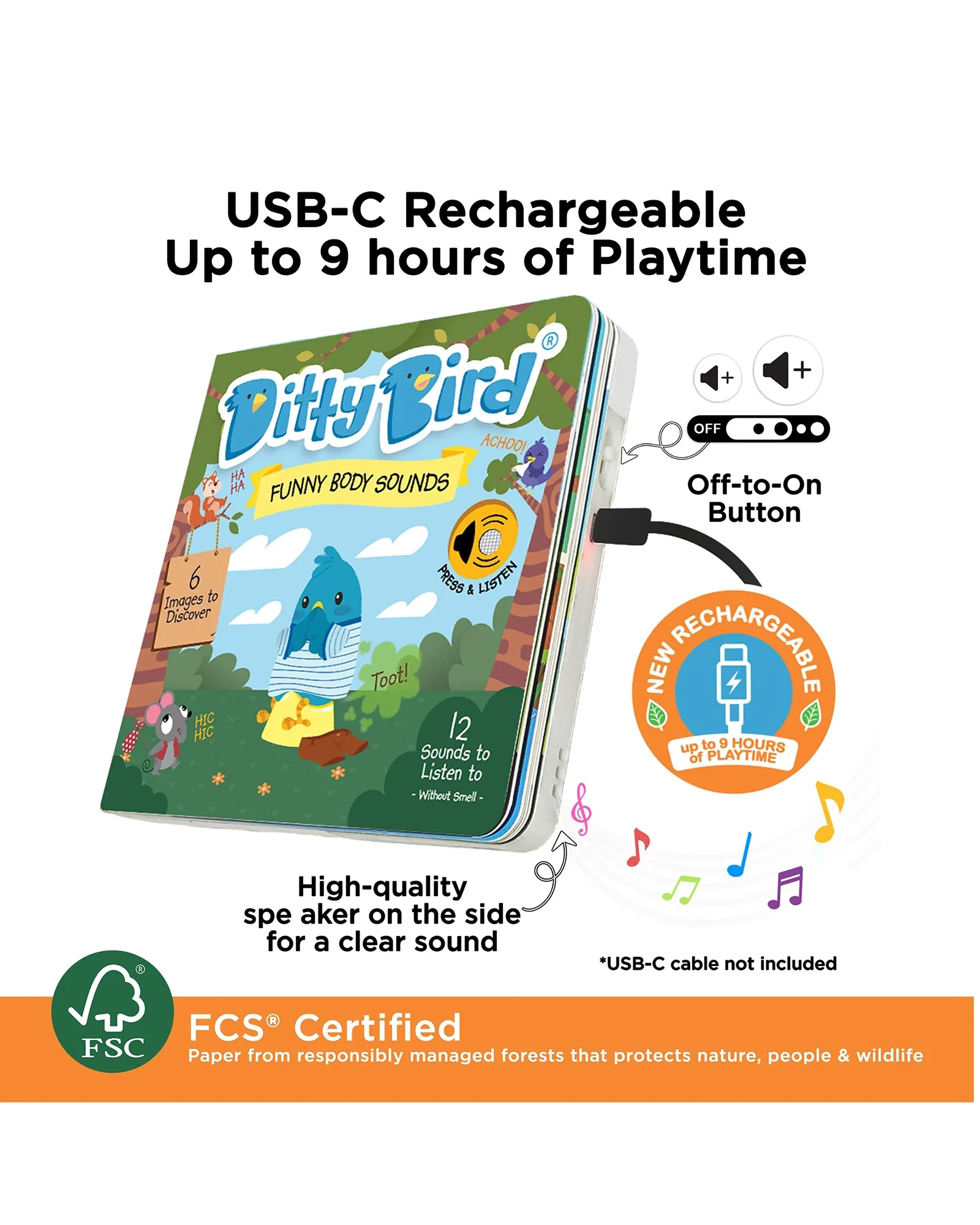 Funny Body Sounds Board Book - Image 5
