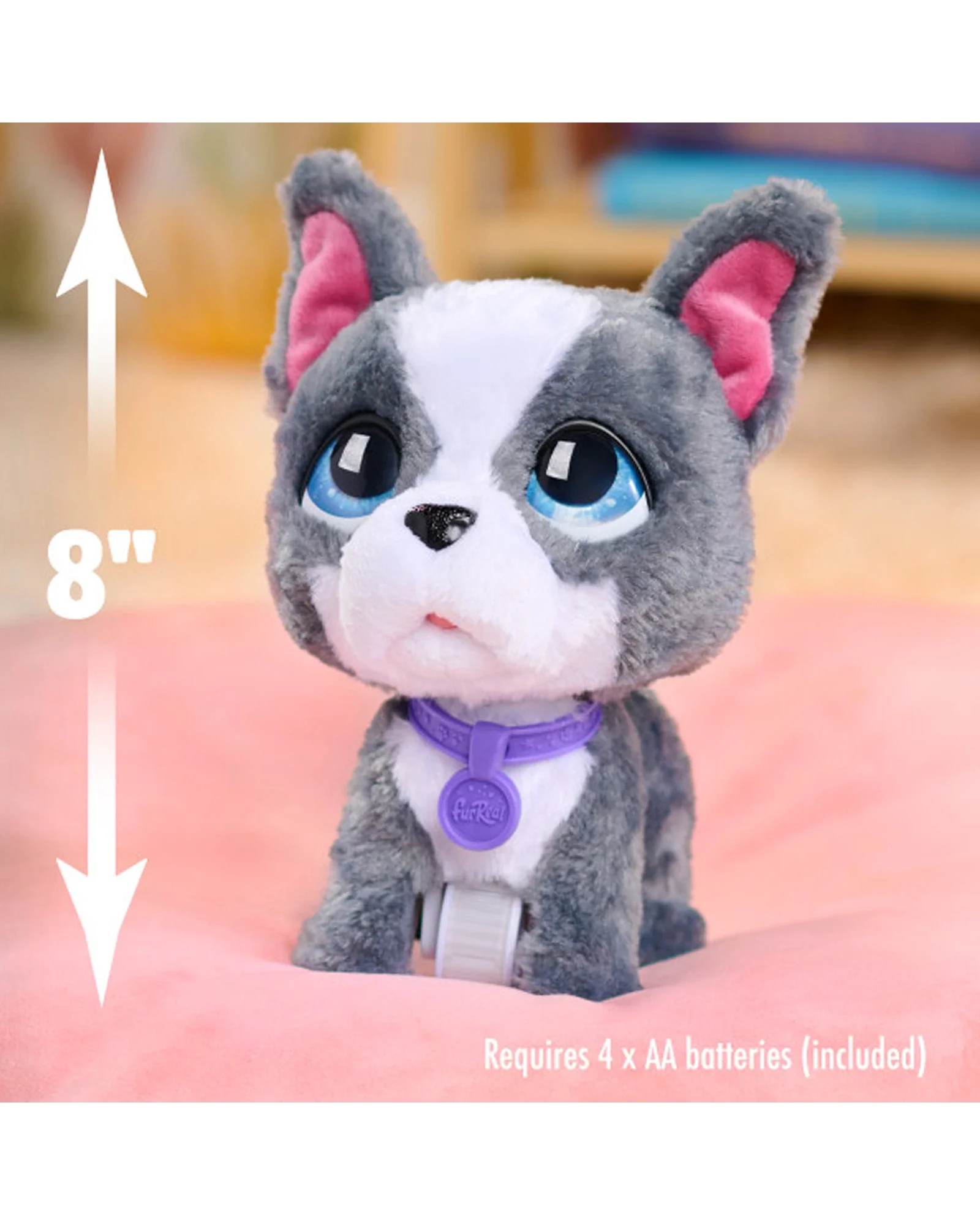 FurReal Walk-a-Lots-French Bulldog - Image 3