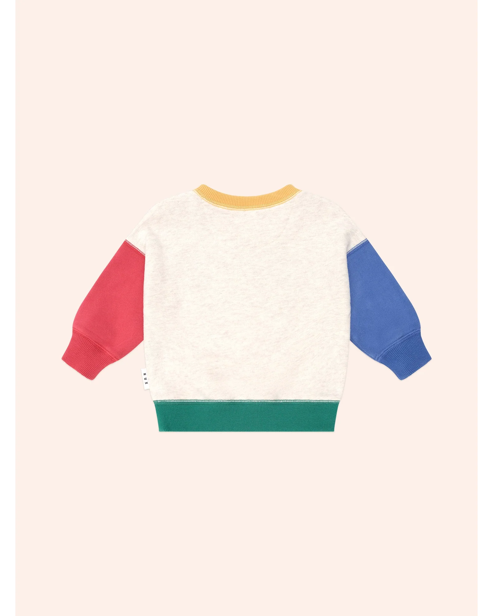 Furry Huxbear Colour Block Sweatshirt - Multi 2Yr - Image 5
