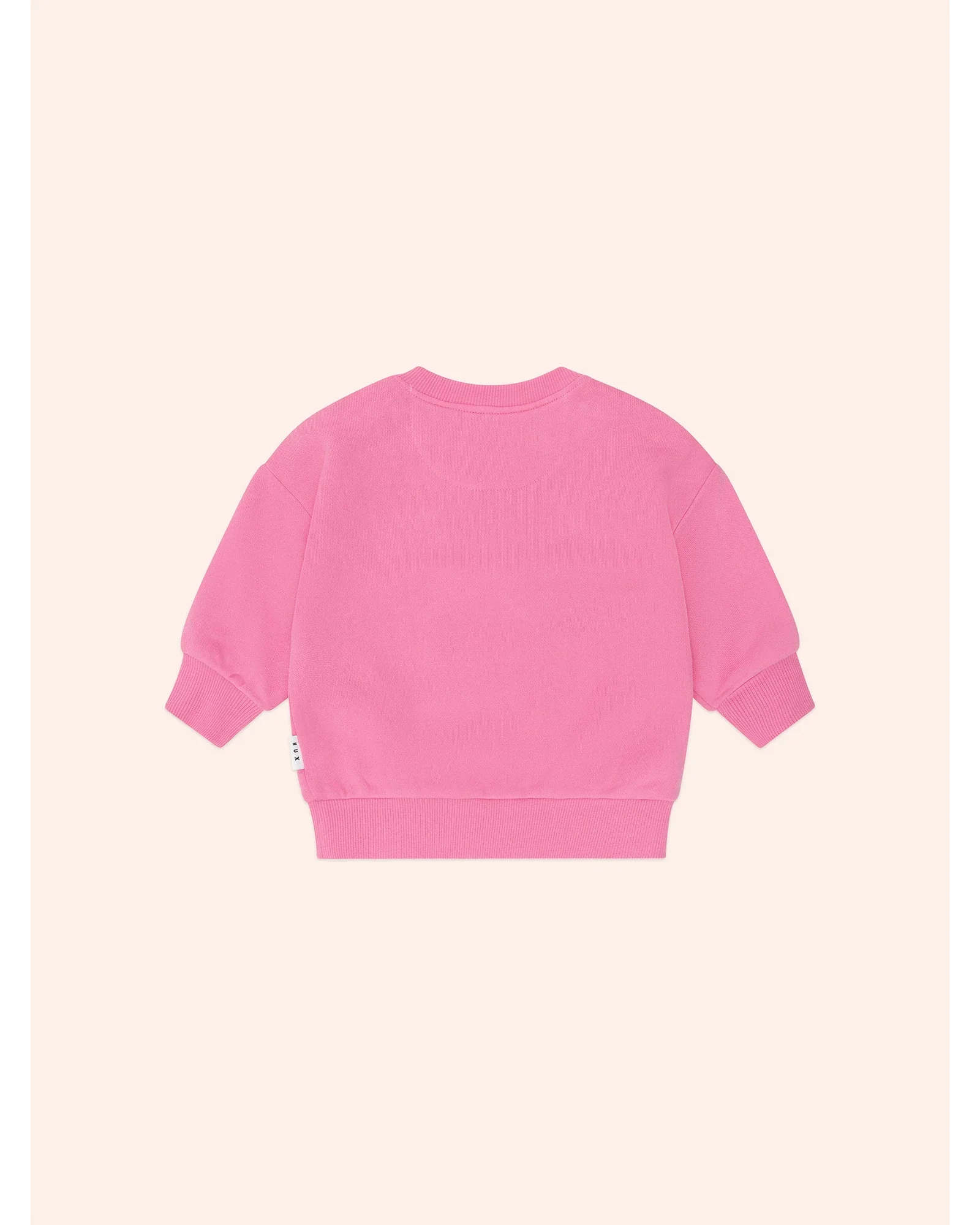 Furry Huxbear Sweatshirt - Strawberry 0-3M - Image 4