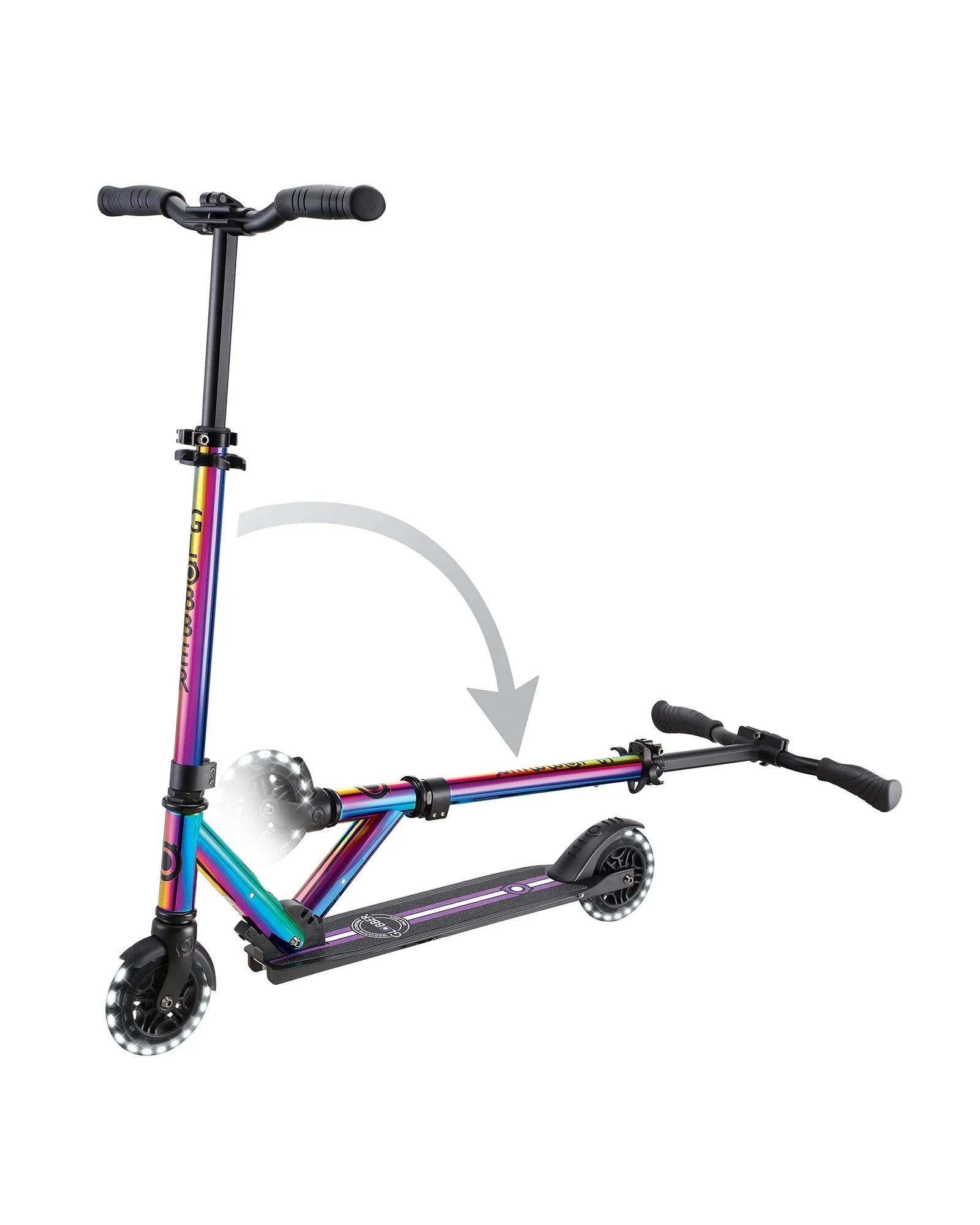 Globber Flow Element Scooter With Lights - Image 60