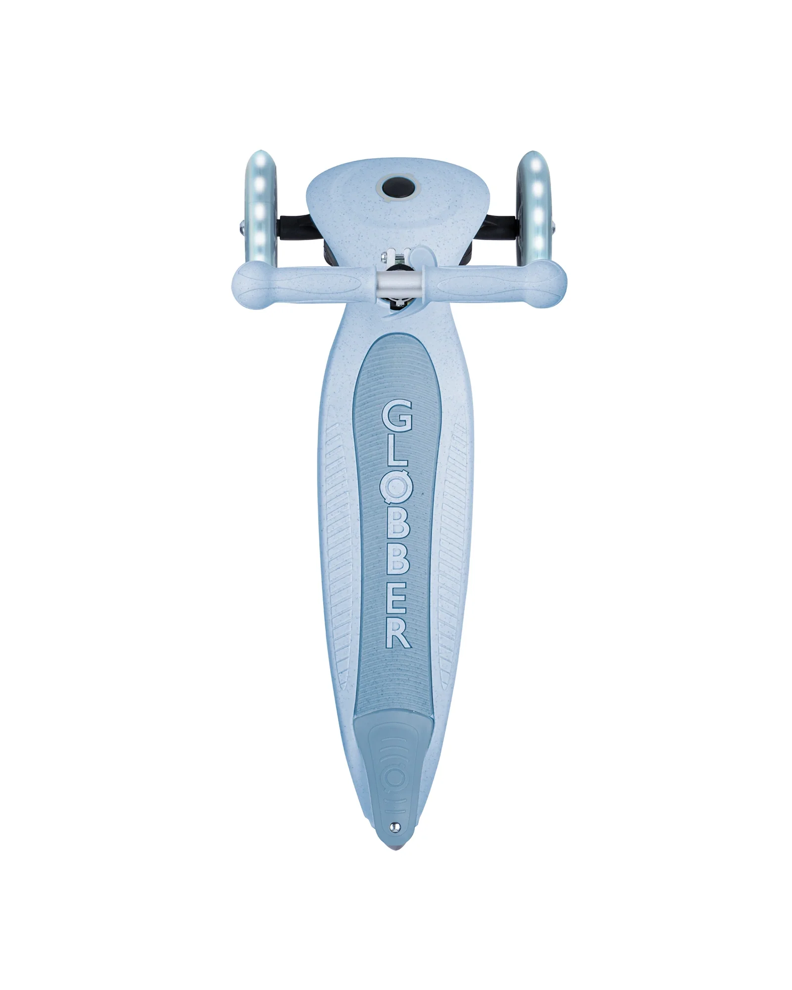 Globber ECOLOGIC JUNIOR Foldable Scooter Lights Blueberry - Image 5
