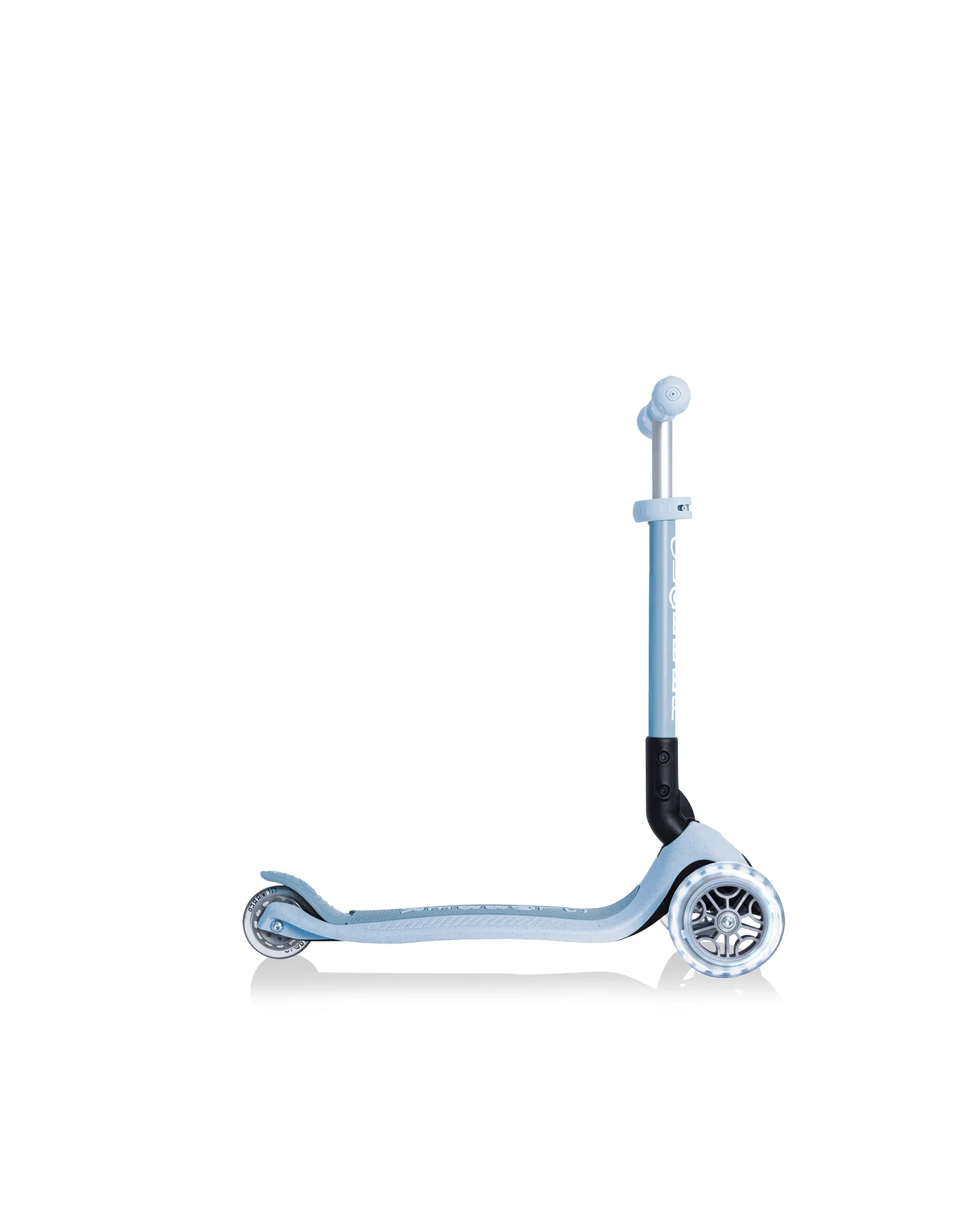 Globber ECOLOGIC JUNIOR Foldable Scooter Lights Blueberry - Image 6