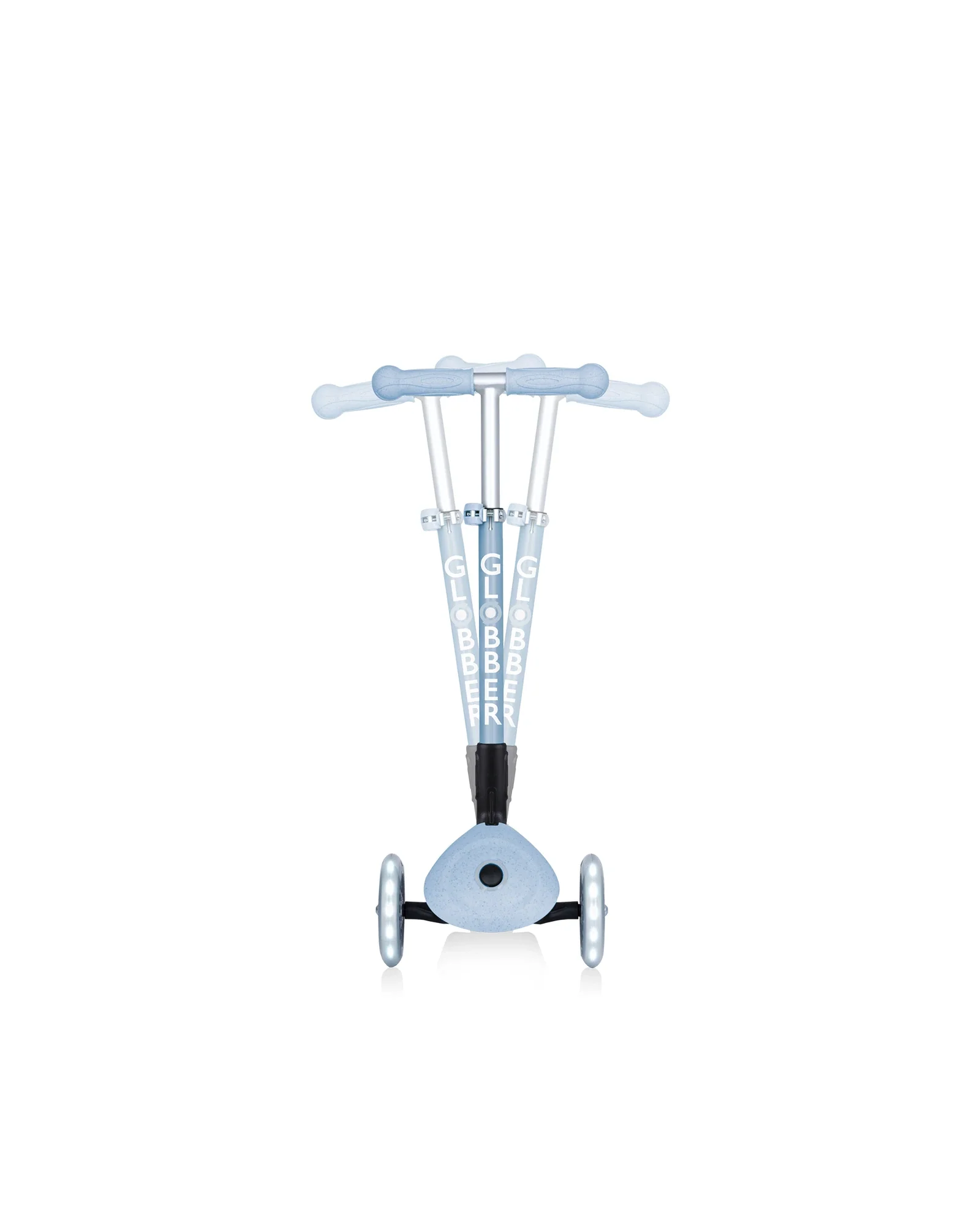 Globber ECOLOGIC JUNIOR Foldable Scooter Lights Blueberry - Image 7