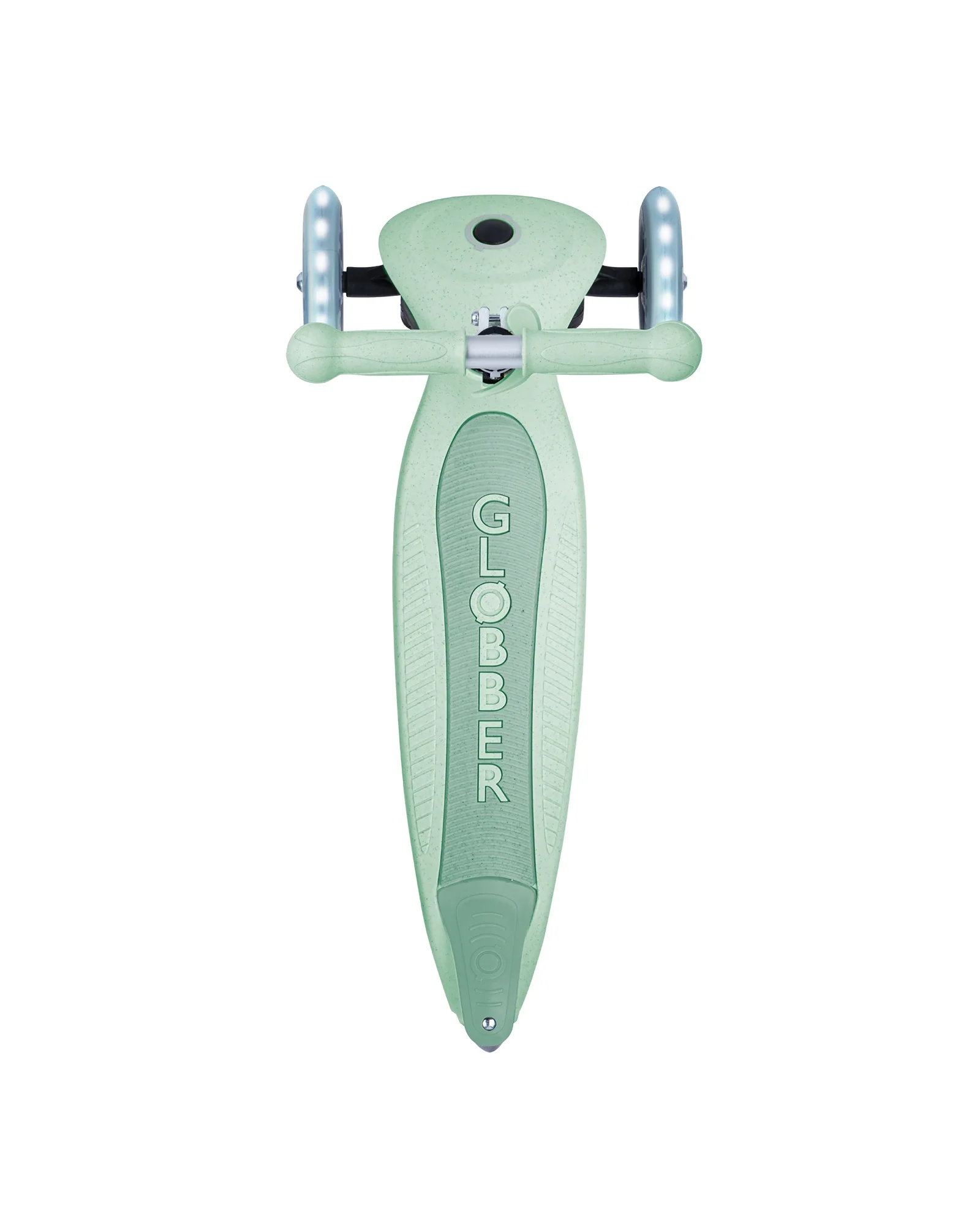 Globber ECOLOGIC JUNIOR Foldable Scooter Lights Pistachio - Image 4