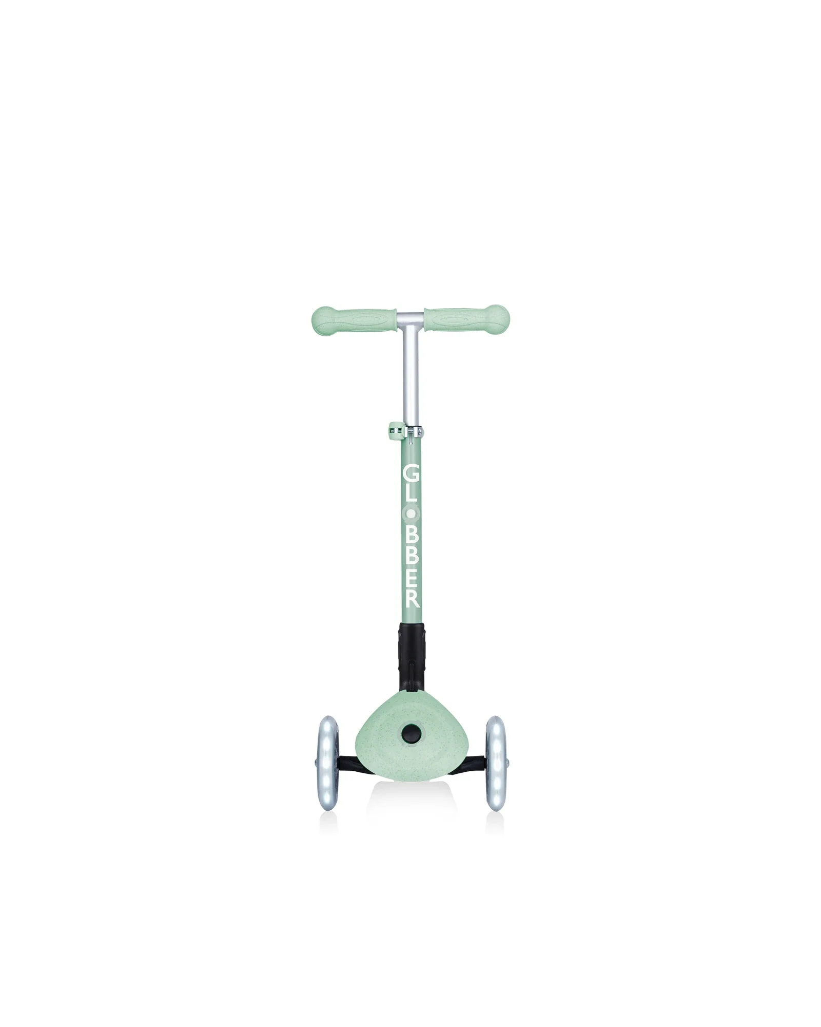 Globber ECOLOGIC JUNIOR Foldable Scooter Lights Pistachio - Image 7